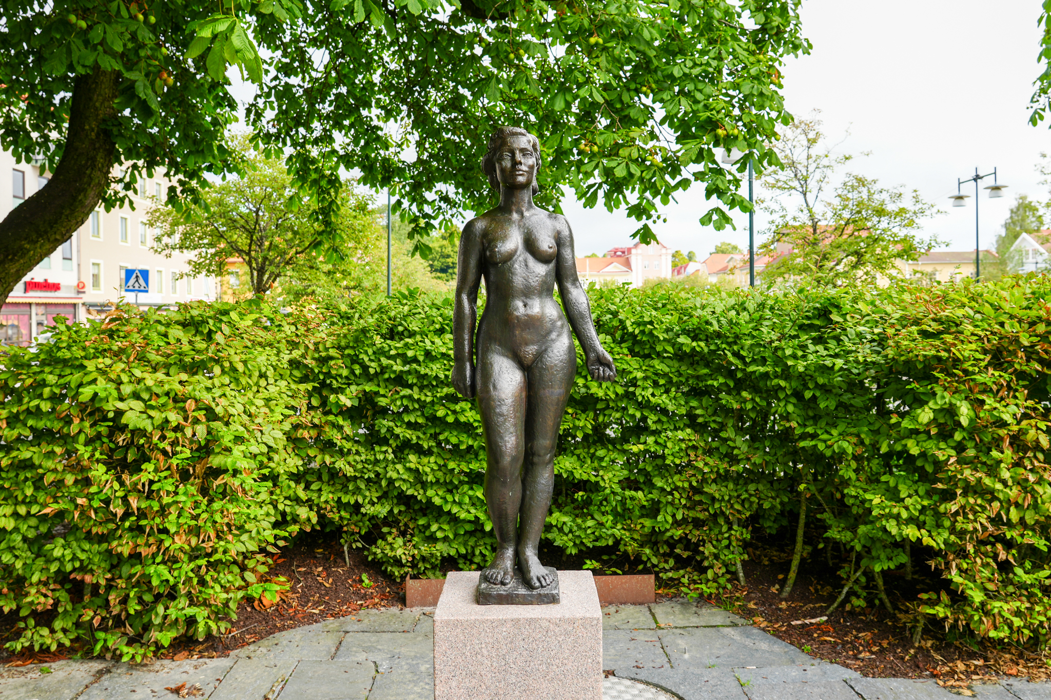 Skulpturen Våren