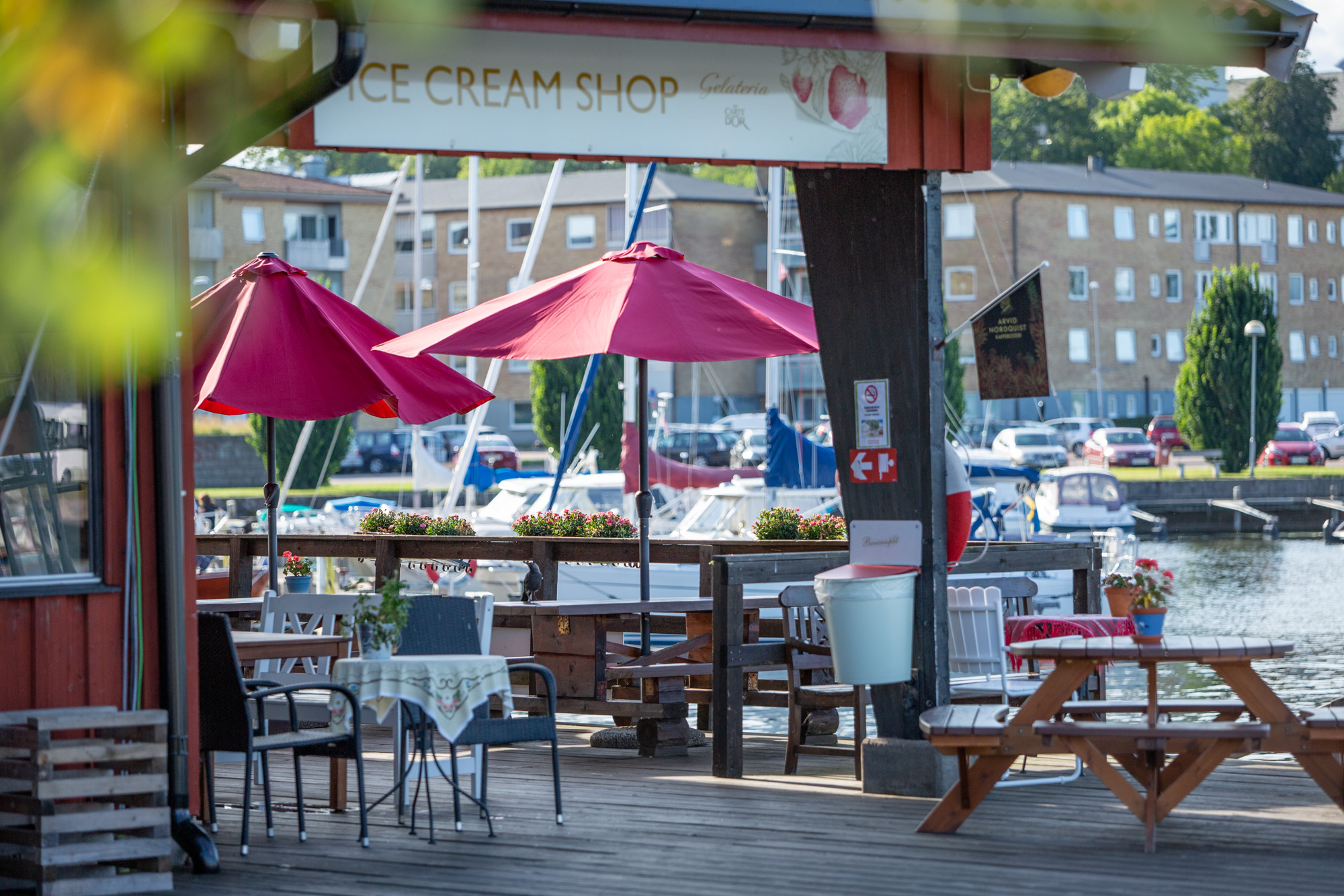 Marinan Café i Åmåls Gästhamn