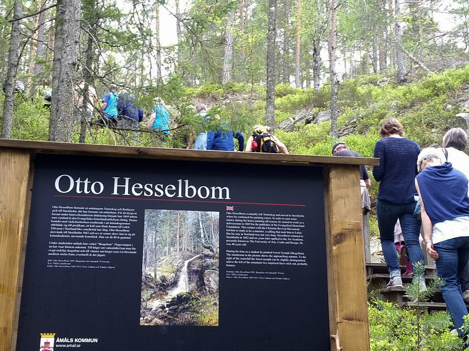 Inauguration of Otto Hesselbom trail 2018