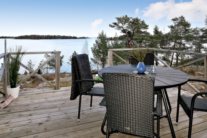 Rolfskärrs stugby utanför Åmål vid Vänern.