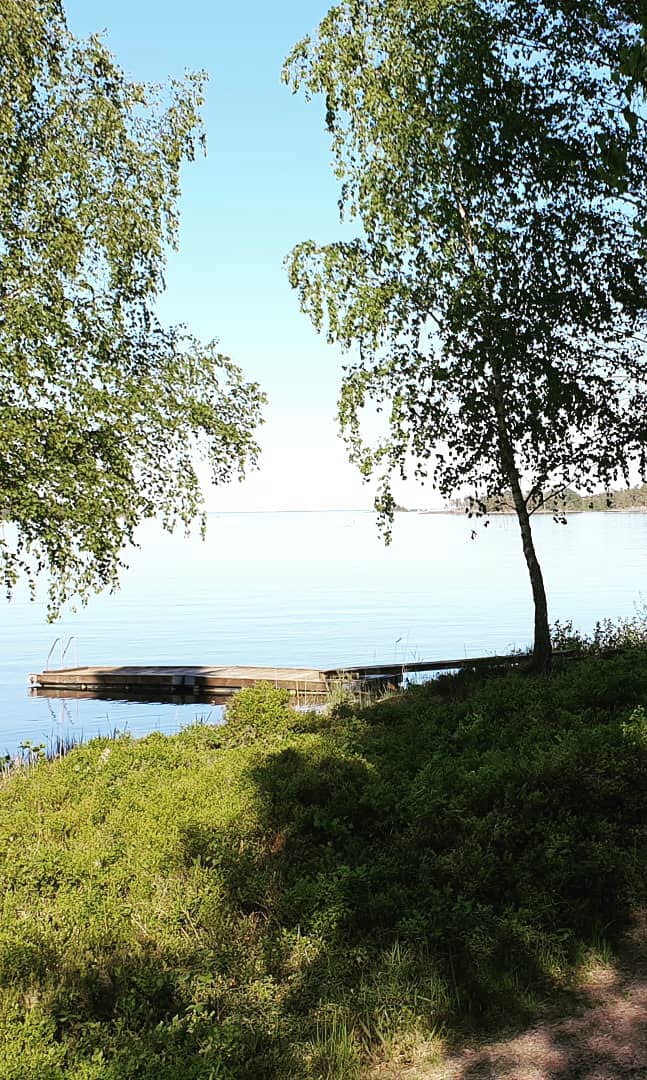 Rolfskärrs stugby utanför Åmål vid Vänern.