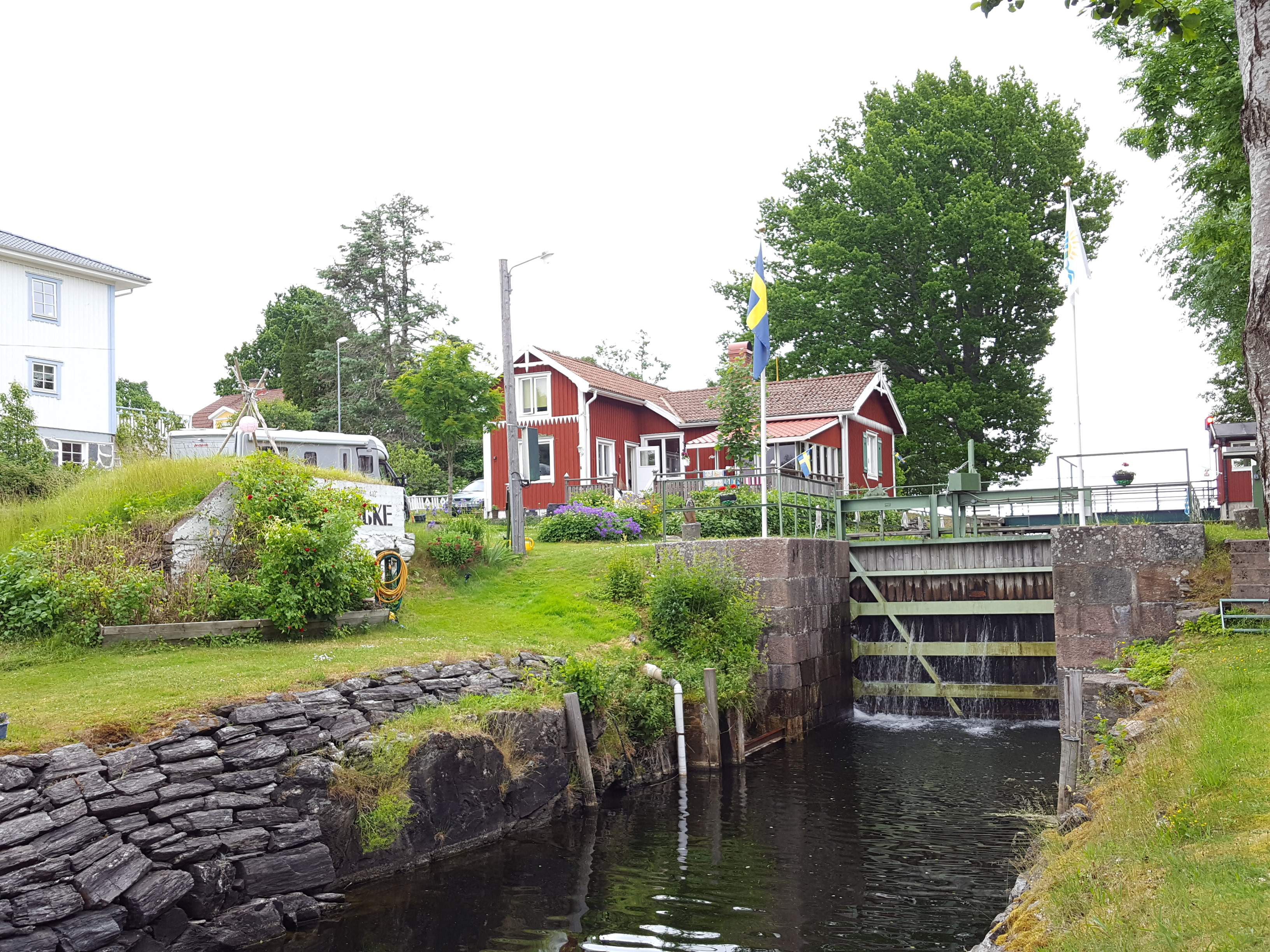 Snäcke slusstation, Dalslands kanal