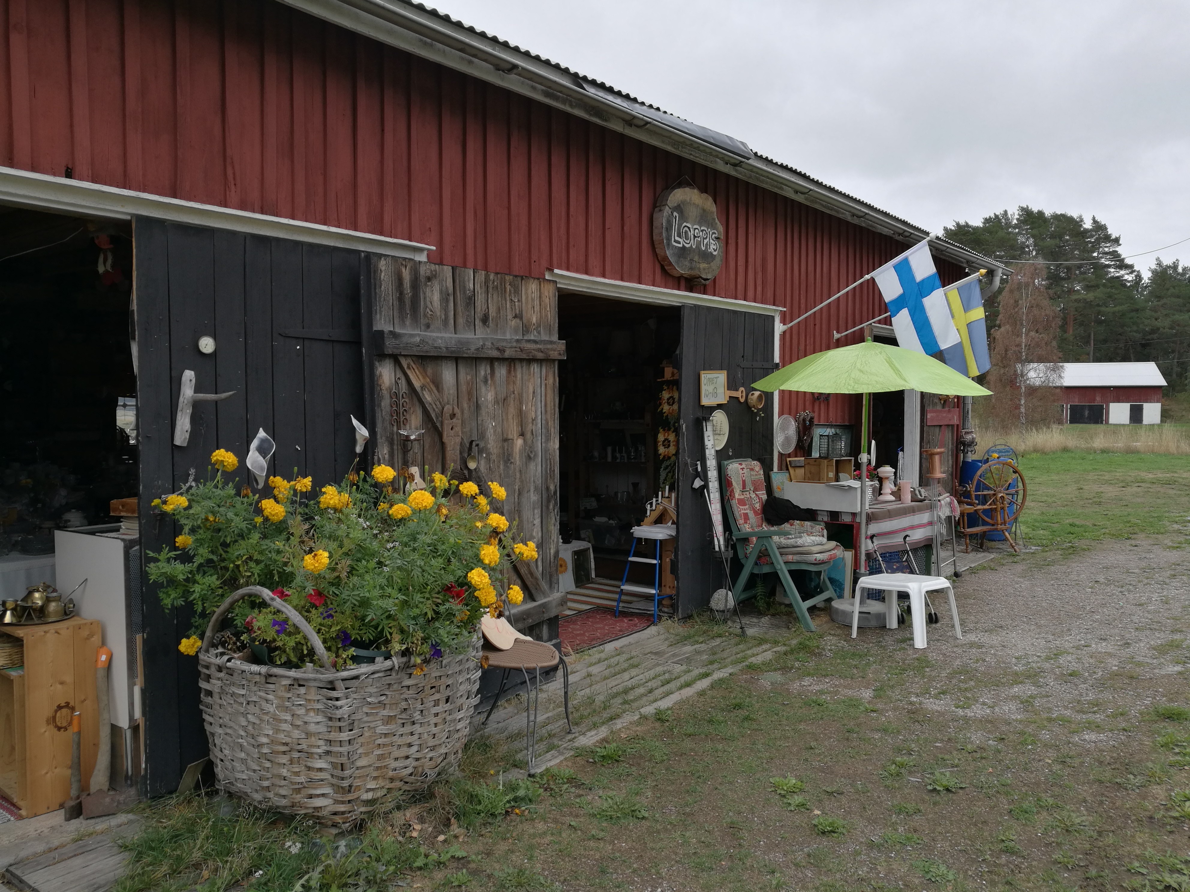 Gårdsloppis i Tydje