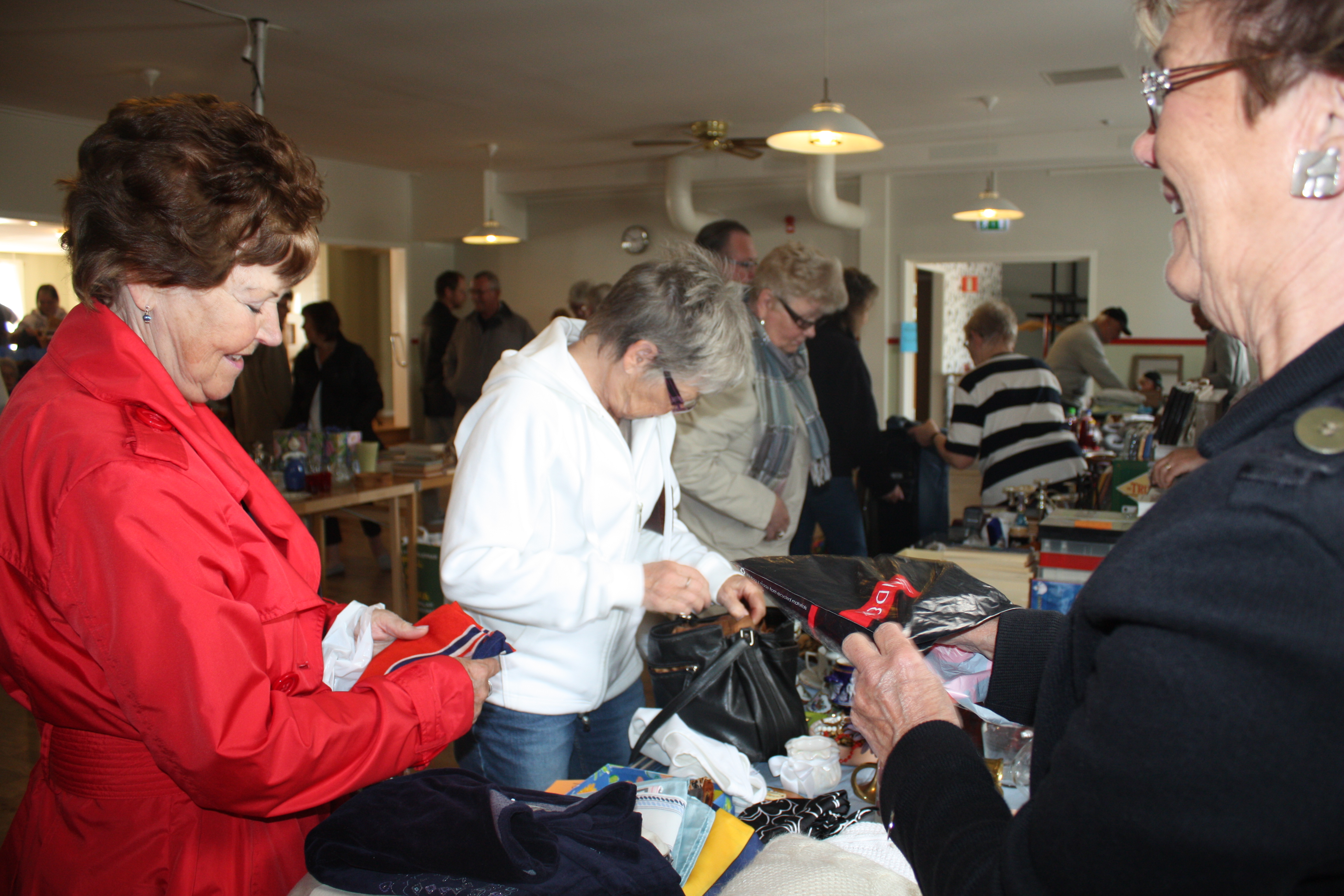 flea market at Åtteruds bygdegård