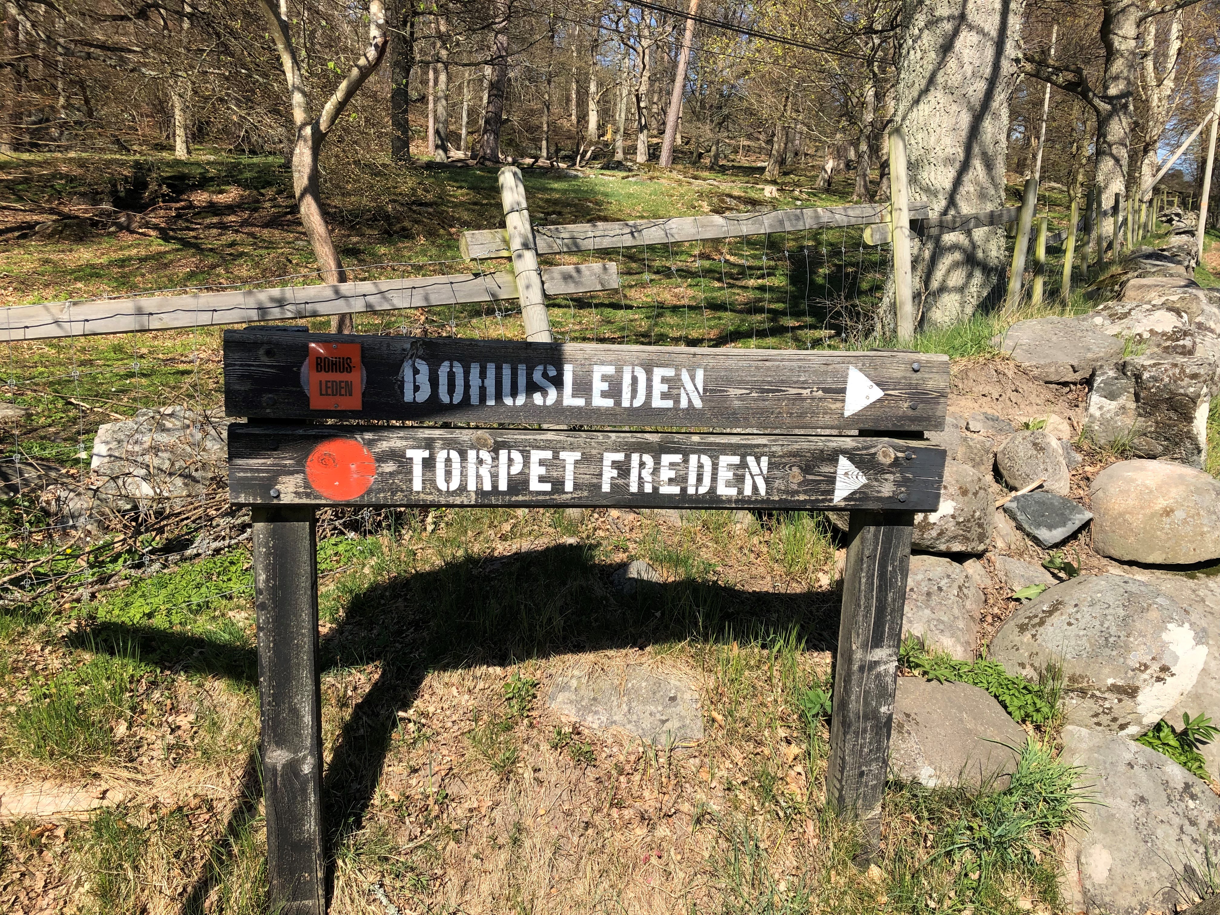 Bohusleden - sign