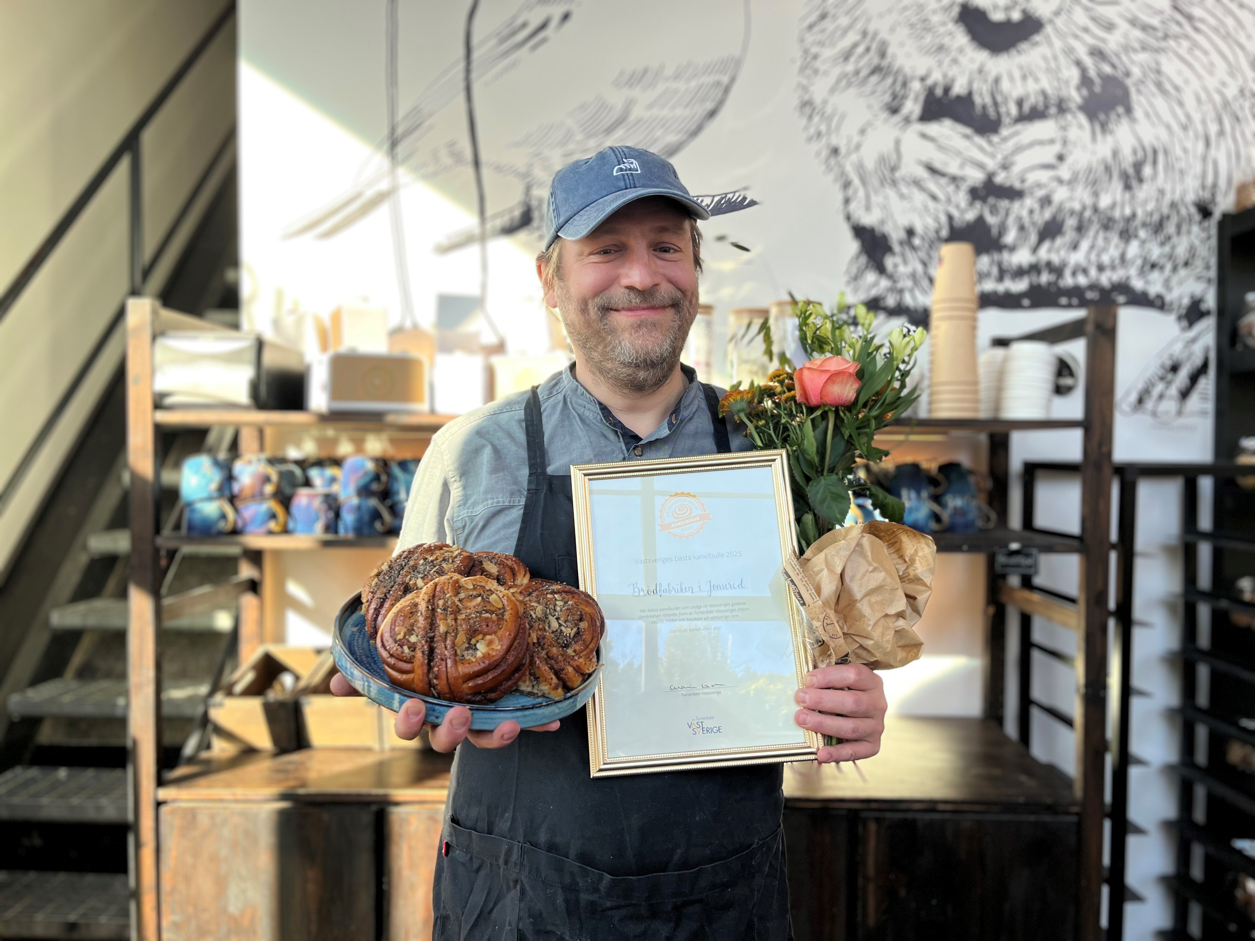 Årets bästa kanelbulle 2025 - Brödfabriken i Jonsered