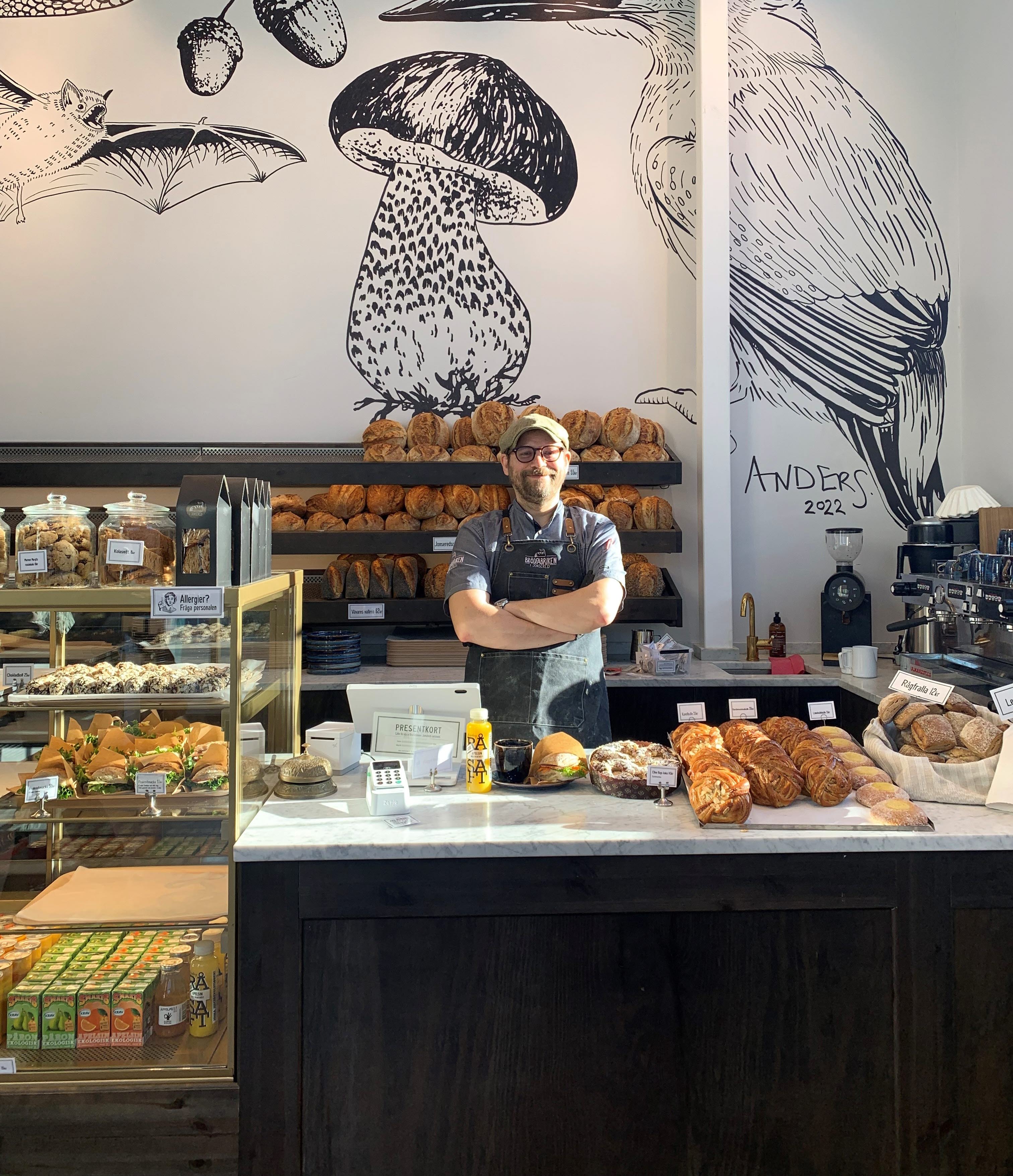 Eric på Brödfabriken i Jonsered