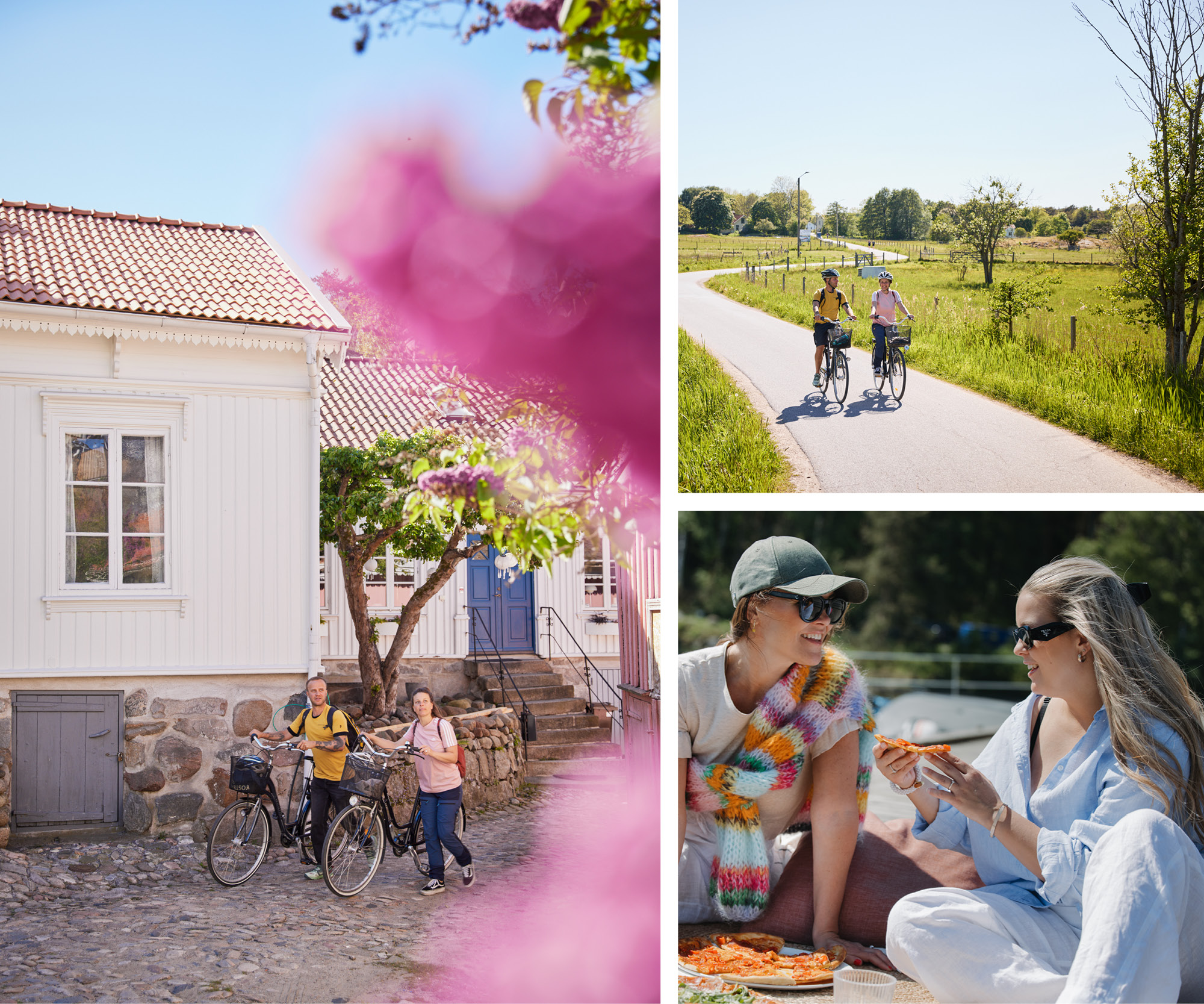 Cykelpaket i småstad