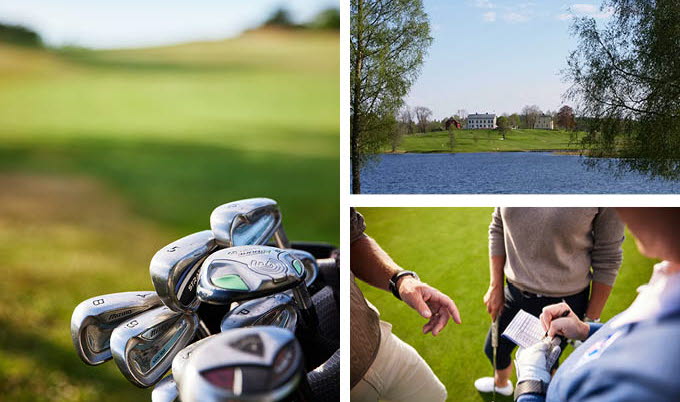 Forsbacka Hotell & Restaurang golfpaket kollage