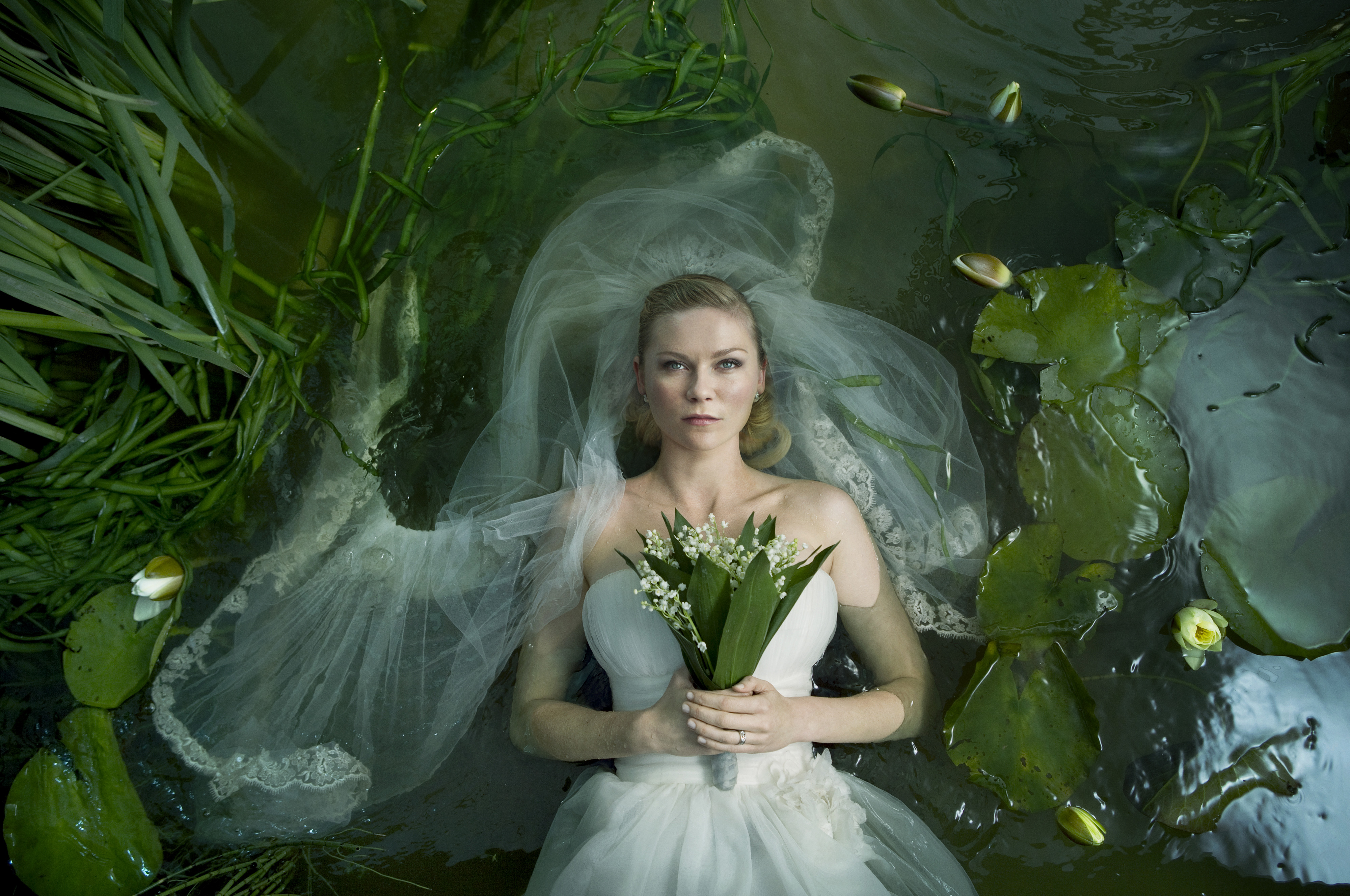 Kirsten Dunst i Melancholia