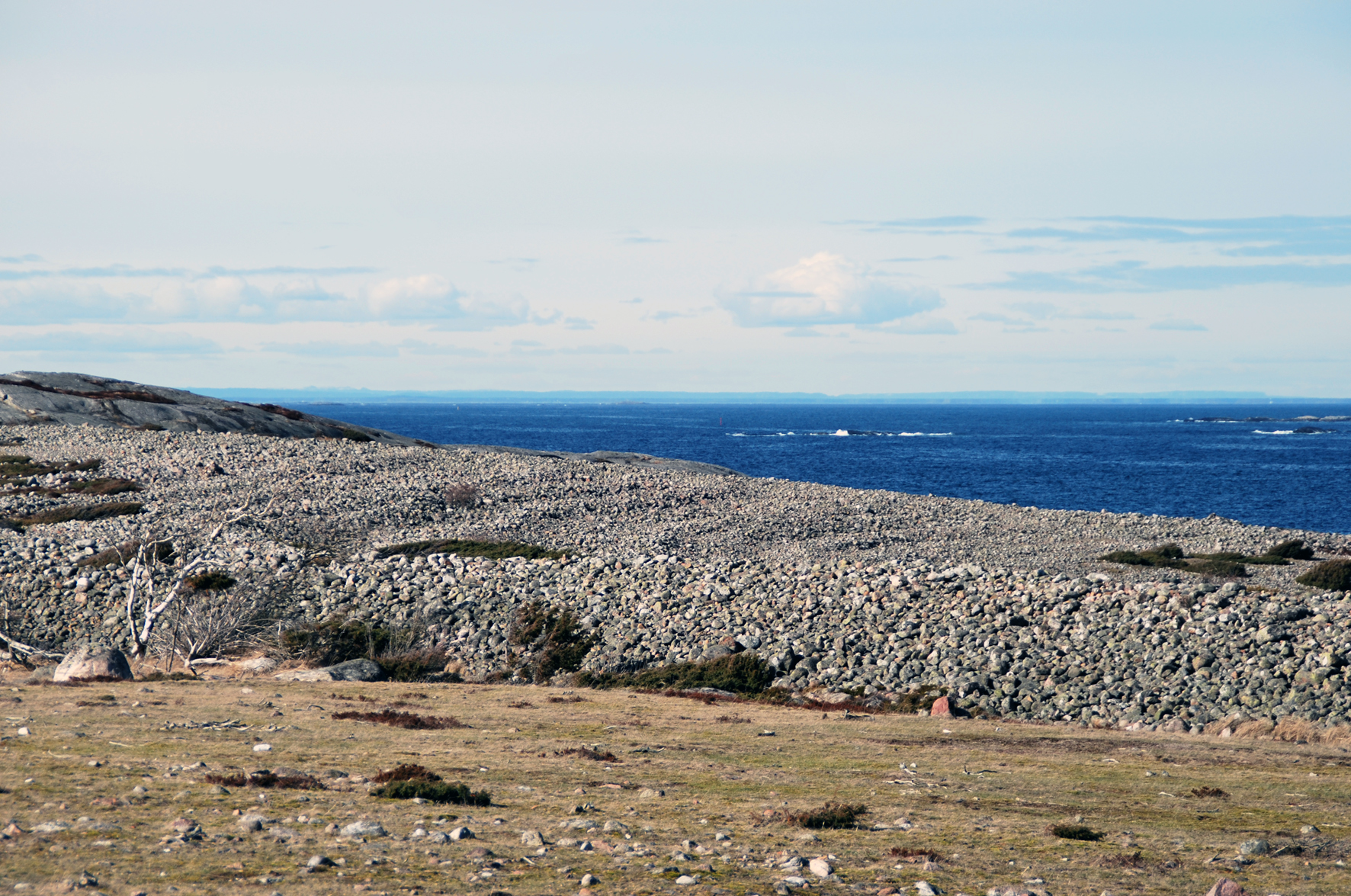 Shingle fields at North Koster