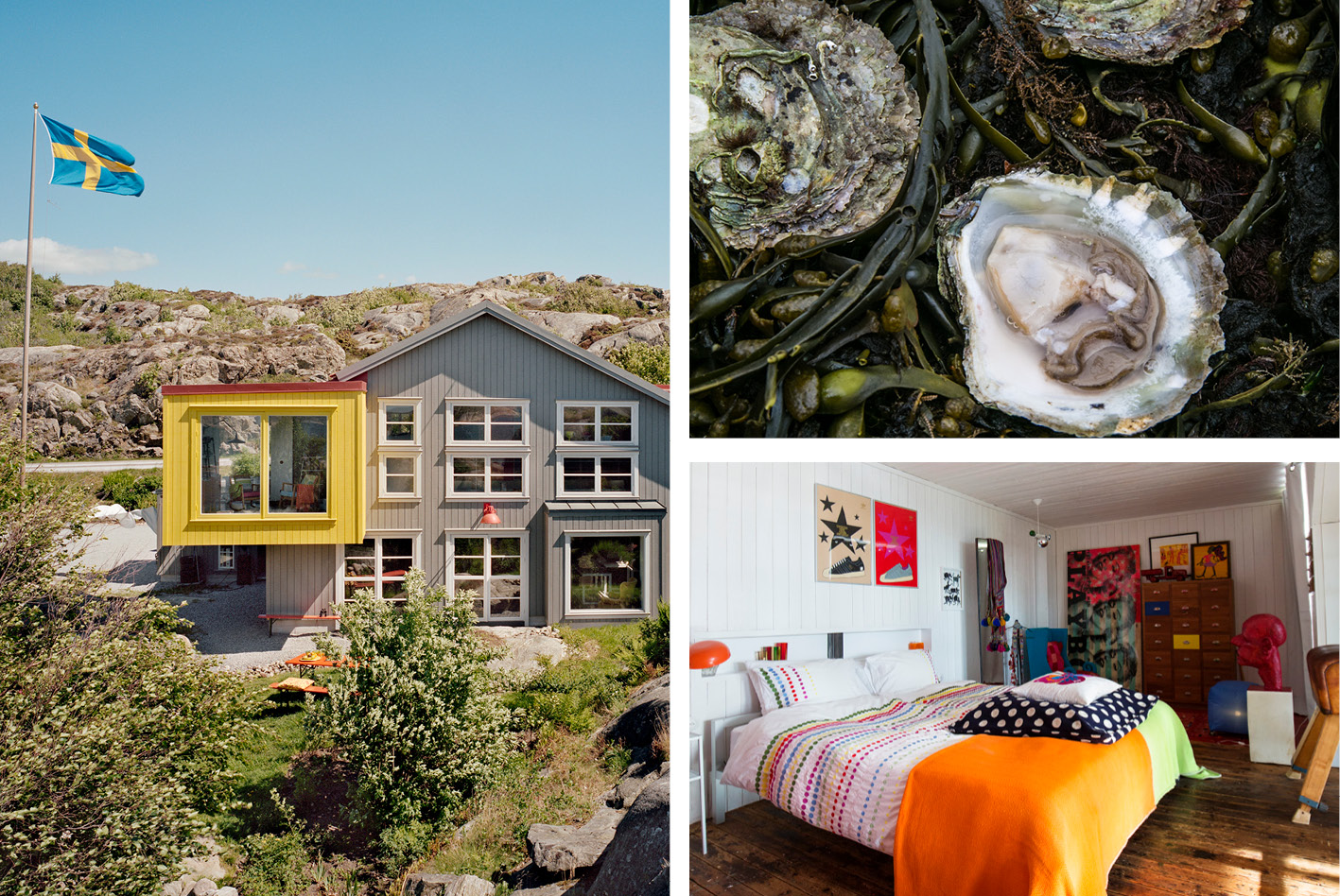 Lådfabriken ostronpaket kollage