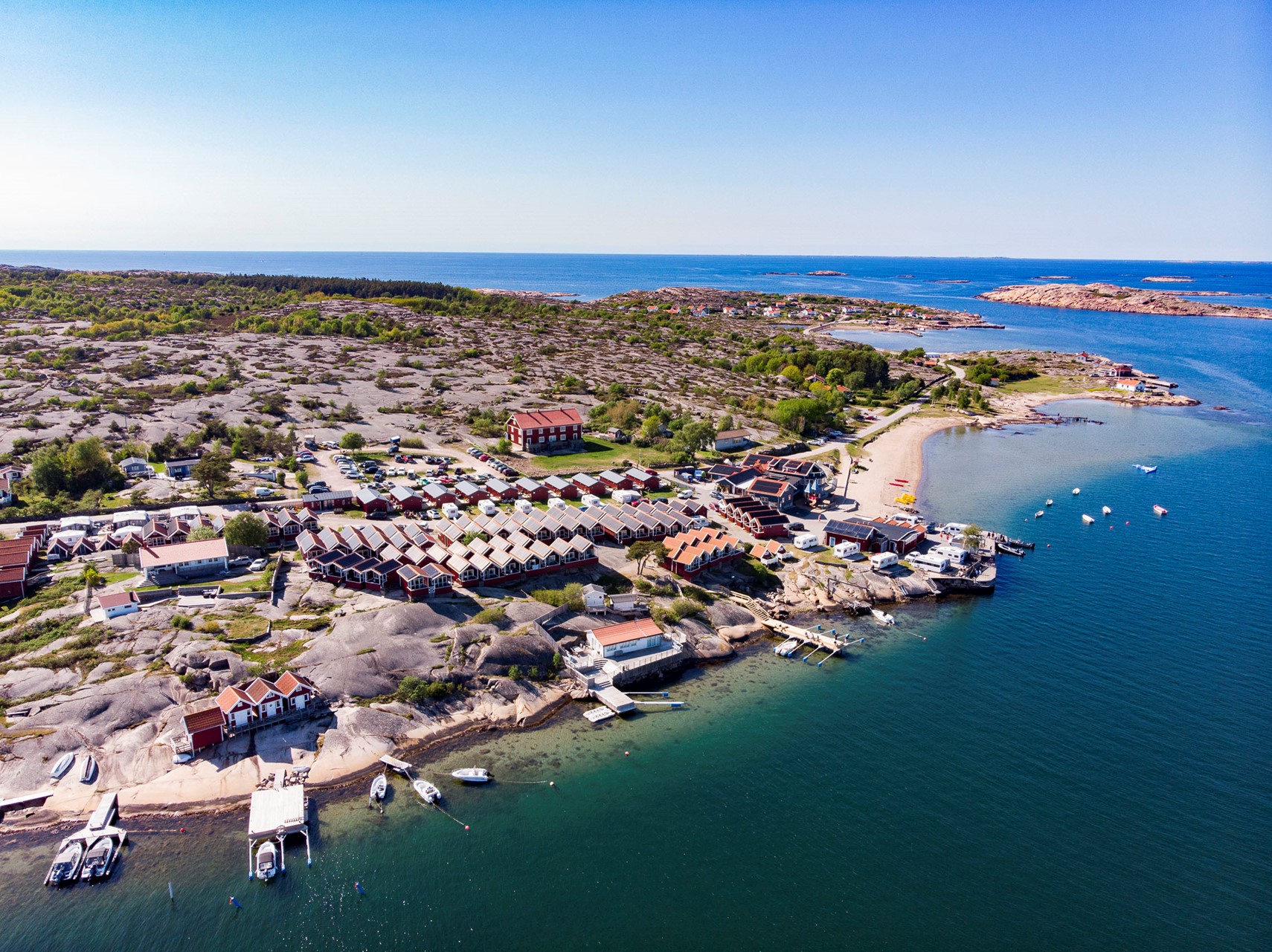 Overview Ramsvik campsite