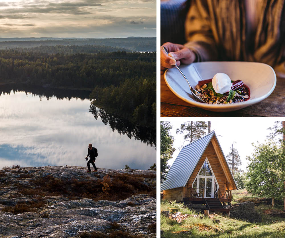vandringspaket sjönära kollage 