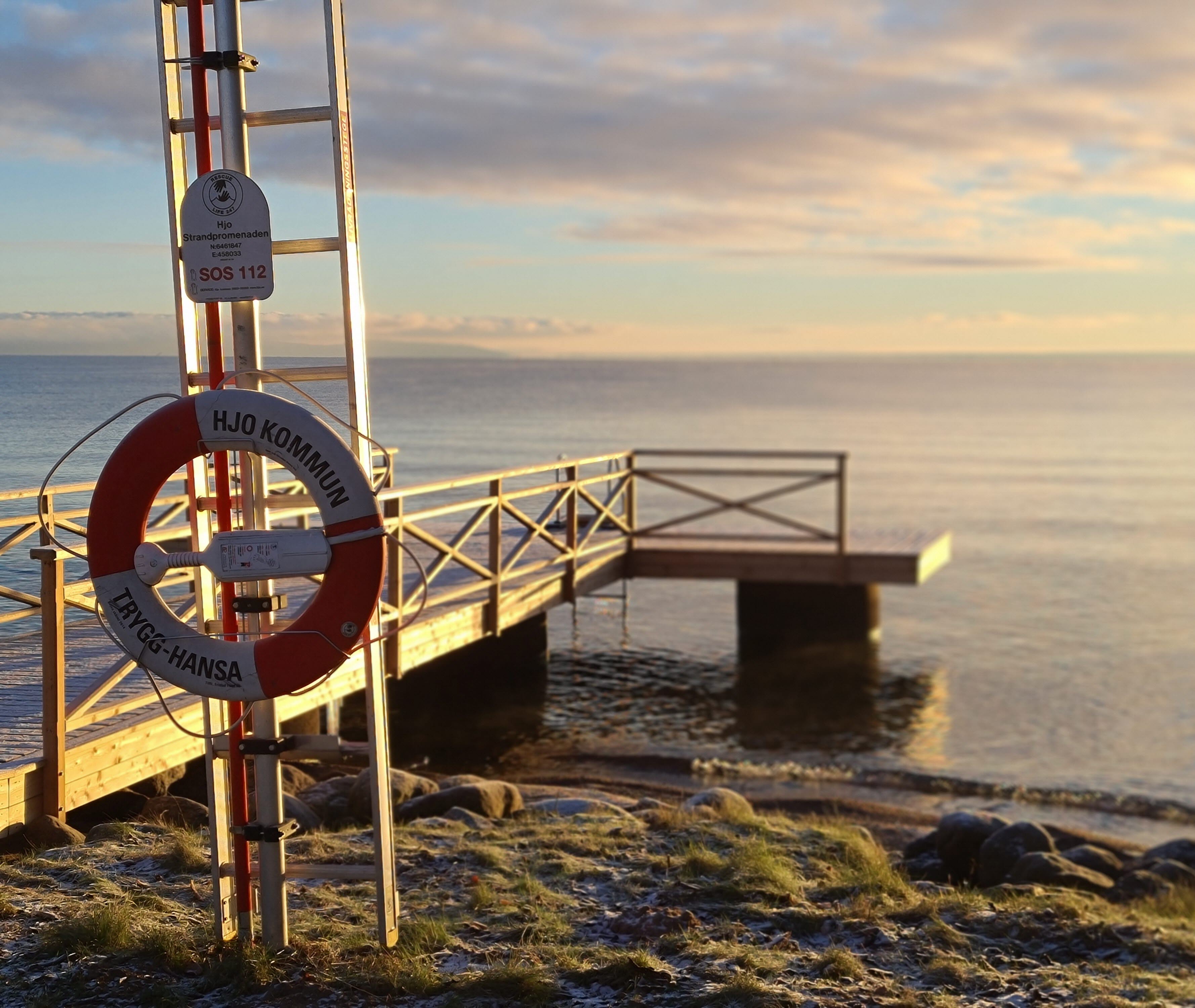 Kallbad i Vättern, Hjo