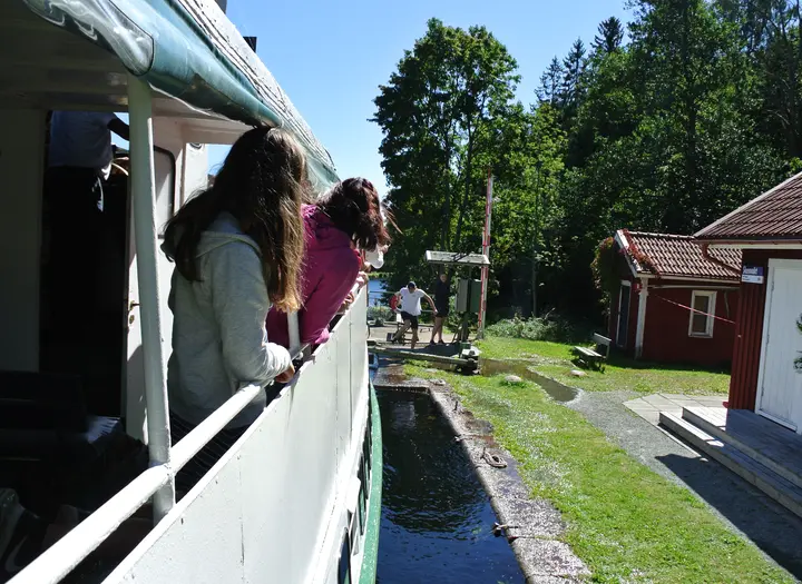 Dals Långeds slusstation