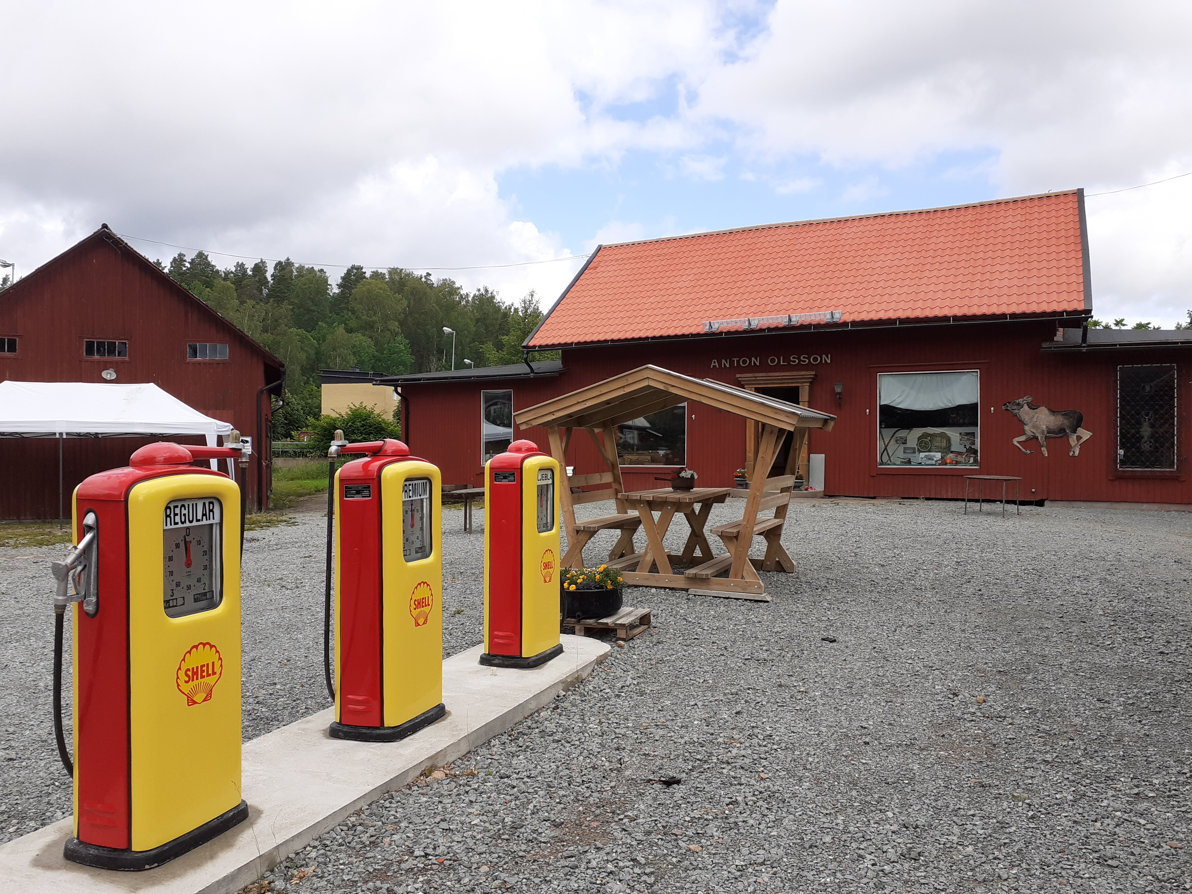 Sommarcafé i Mustadfors
