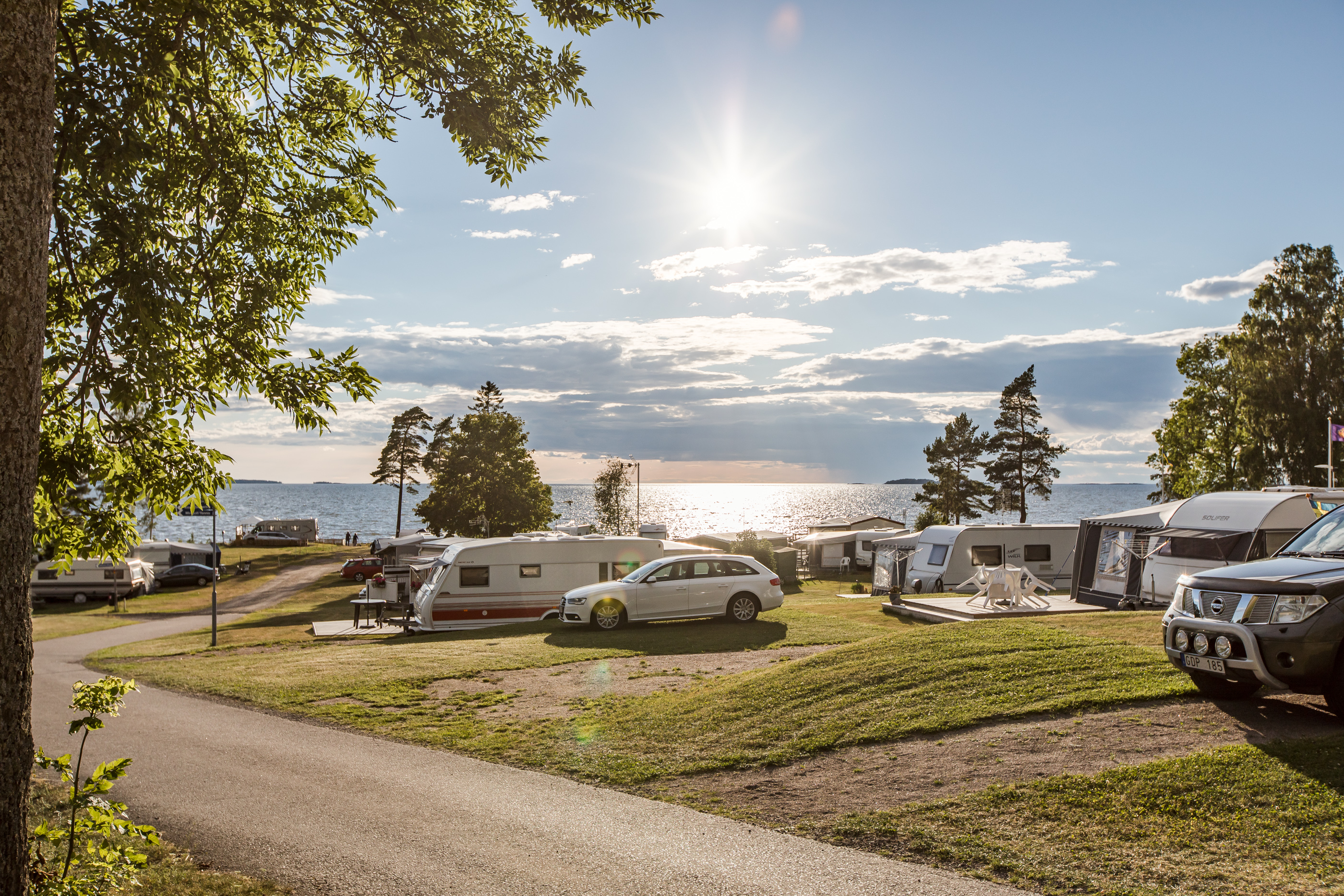 Campingpltze in der Nhe des Gta Kanals