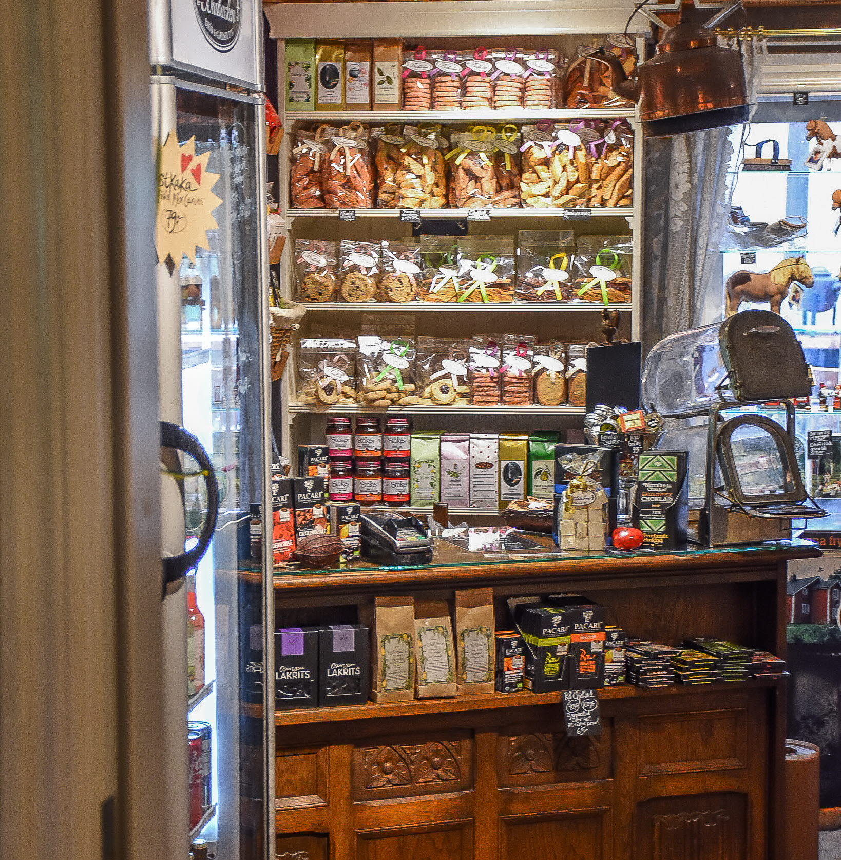 Gårdsbutik, interiör