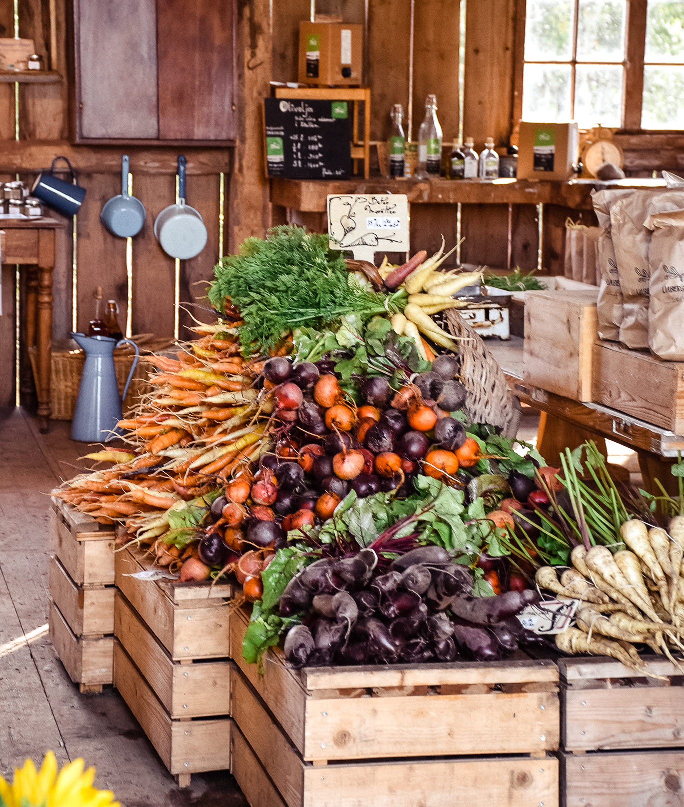 Knaltens ekologiska grönsaker