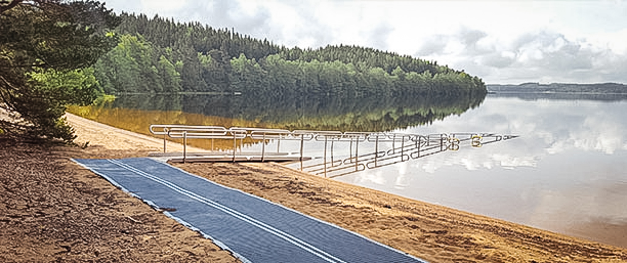 Östra nedsjön badplats