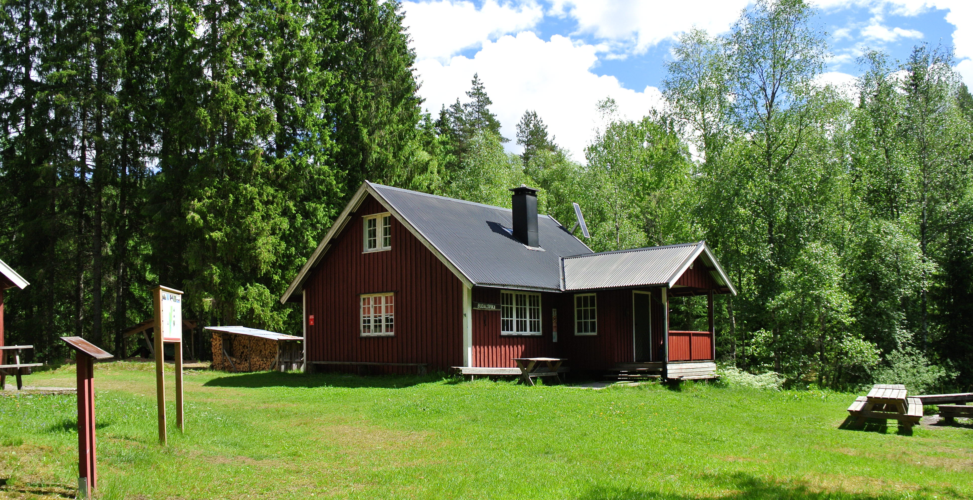 Budalsviken/Budalsvika, boende