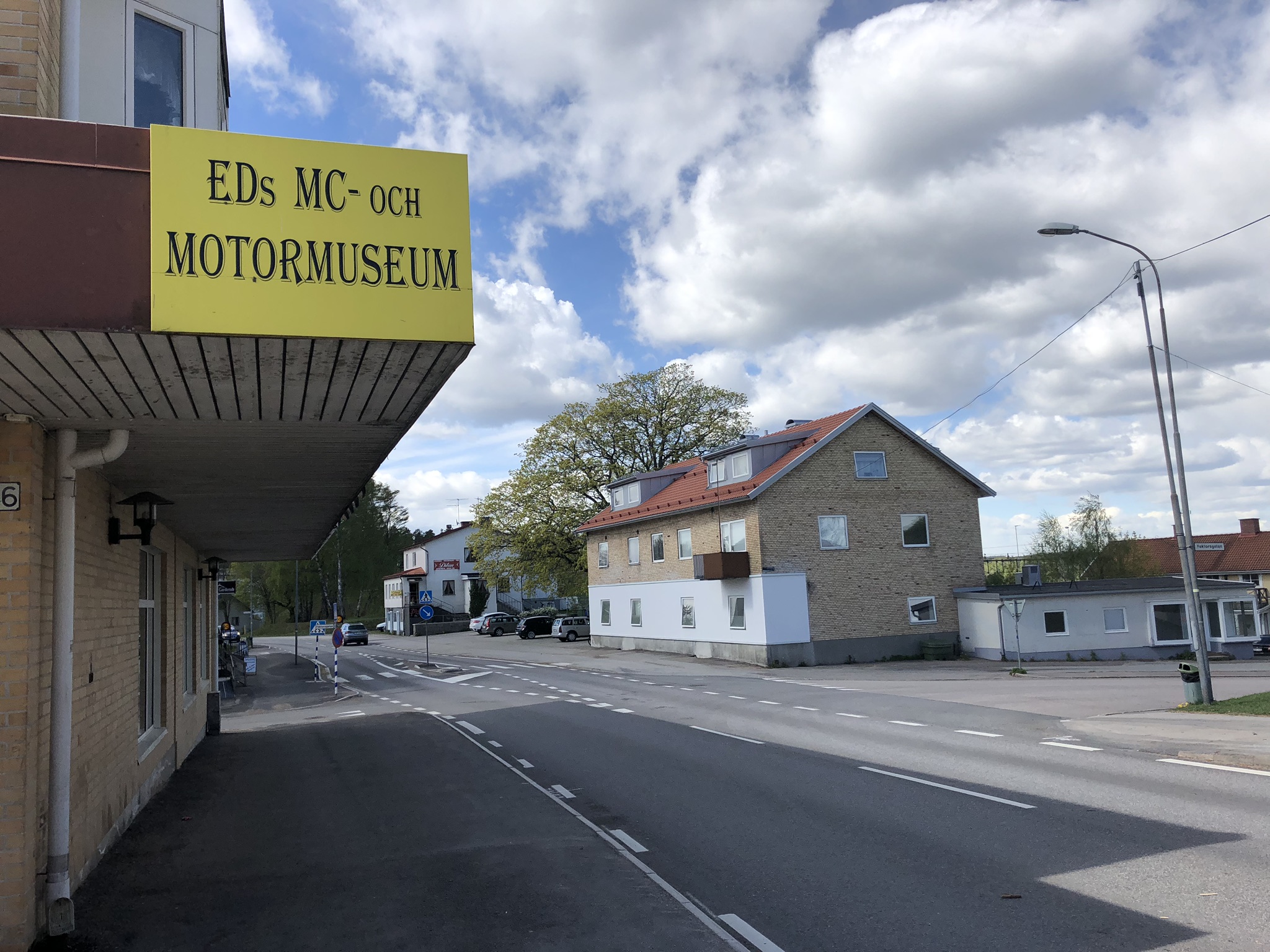 MC museum i Ed längs vägen