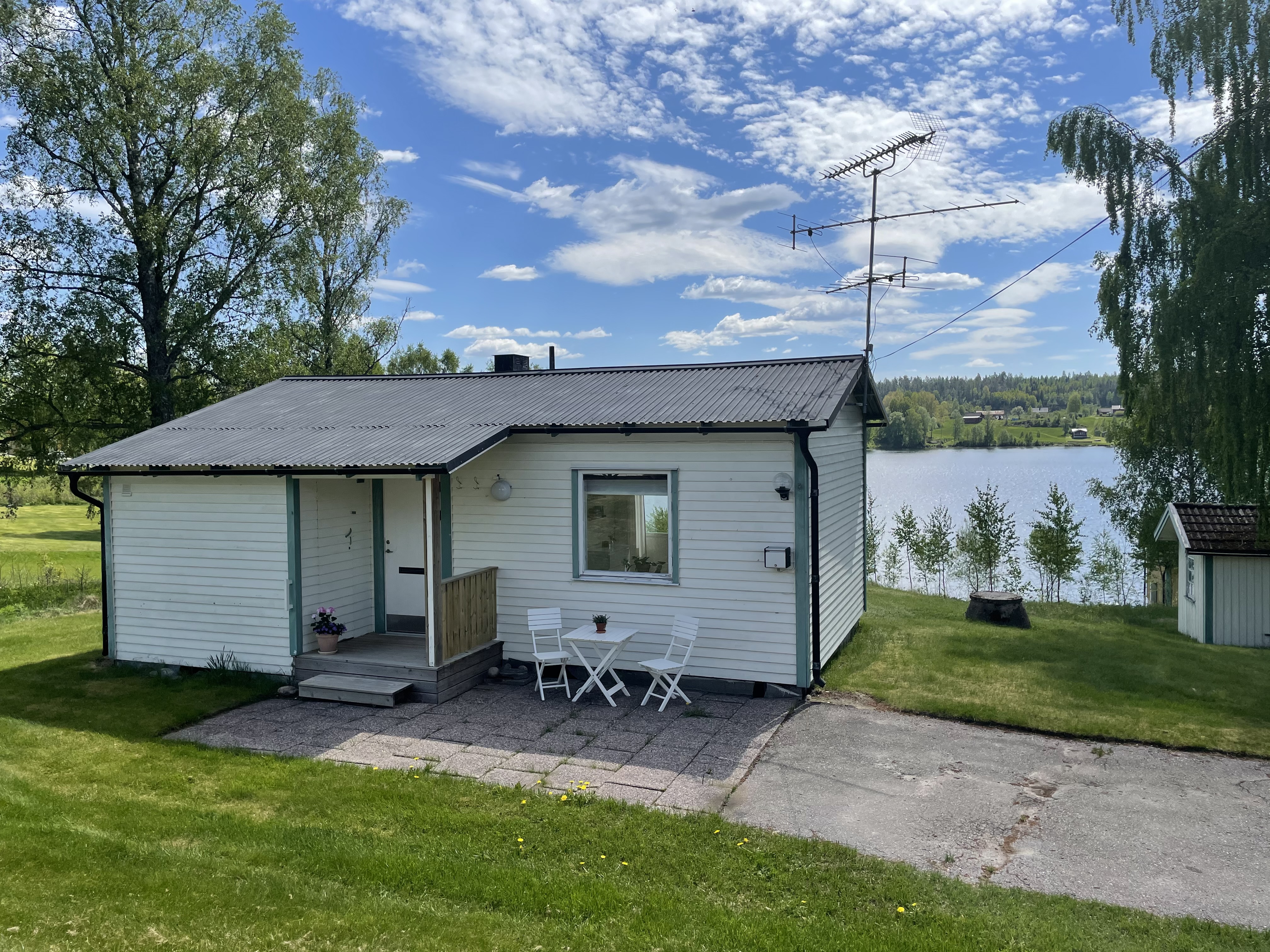 Stugan Ängö hos Vita huset vid Stora Le. 