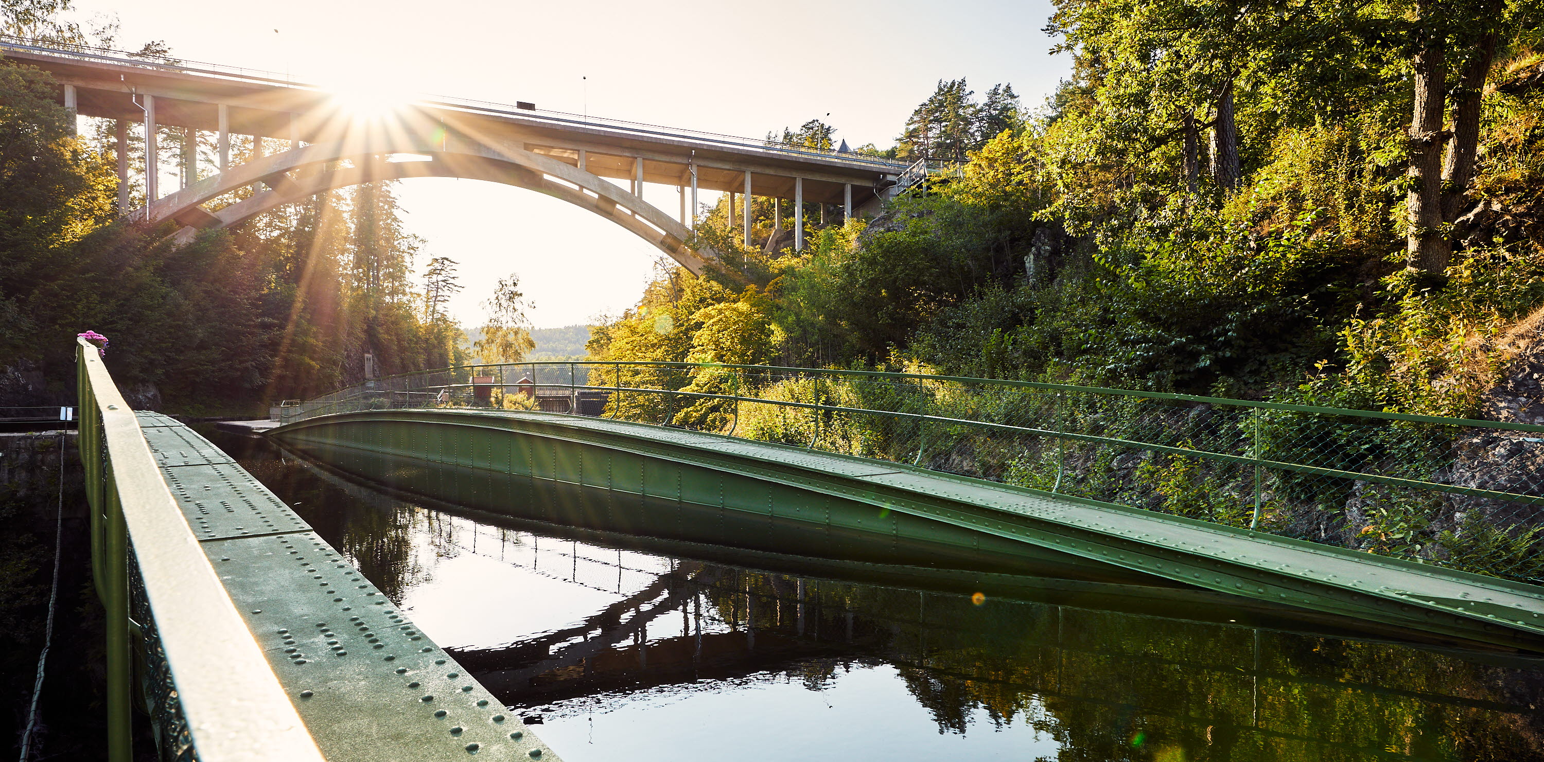 Akvedukten i Håverud. 
