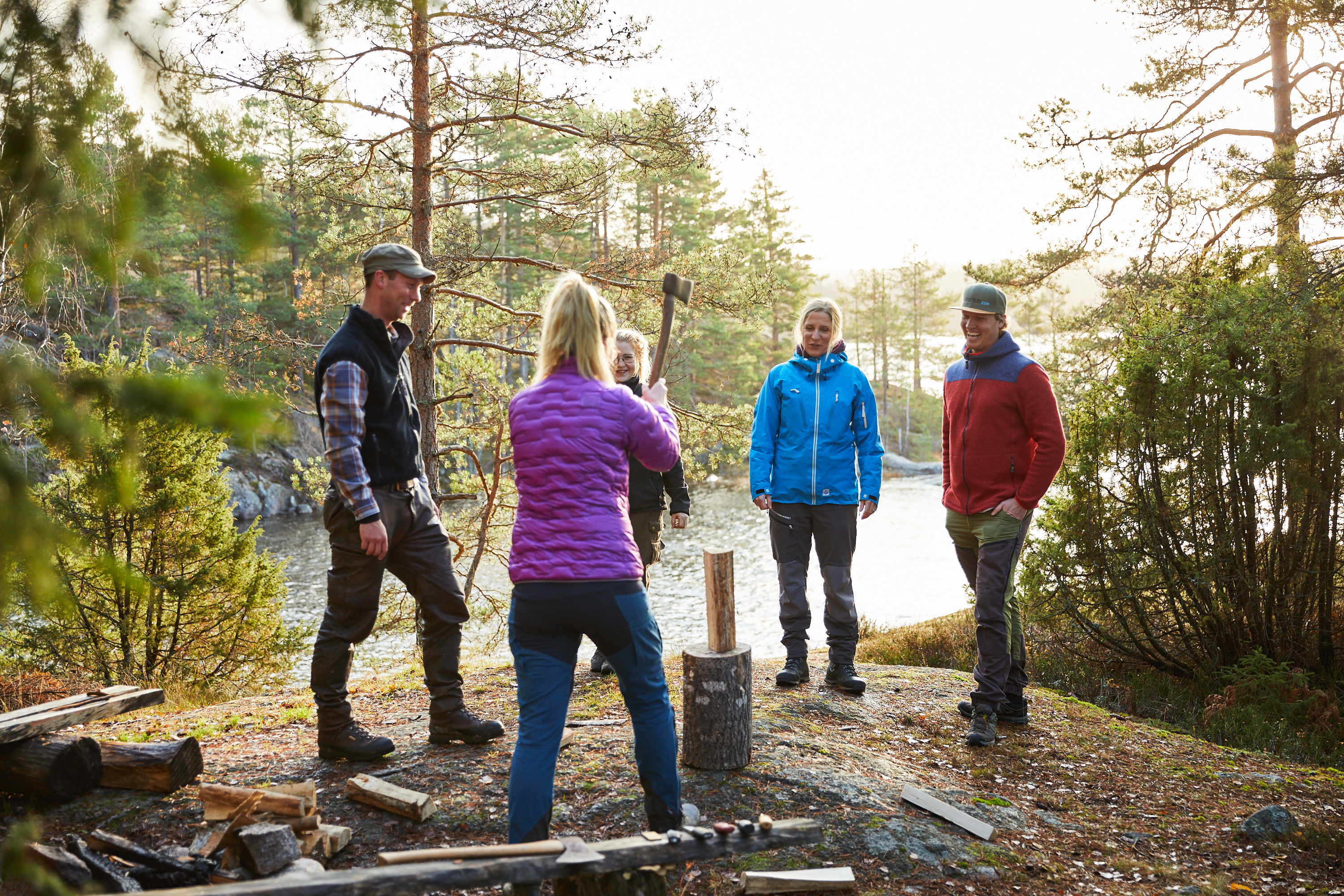 Bushcraft med Dalslands Aktiviteter