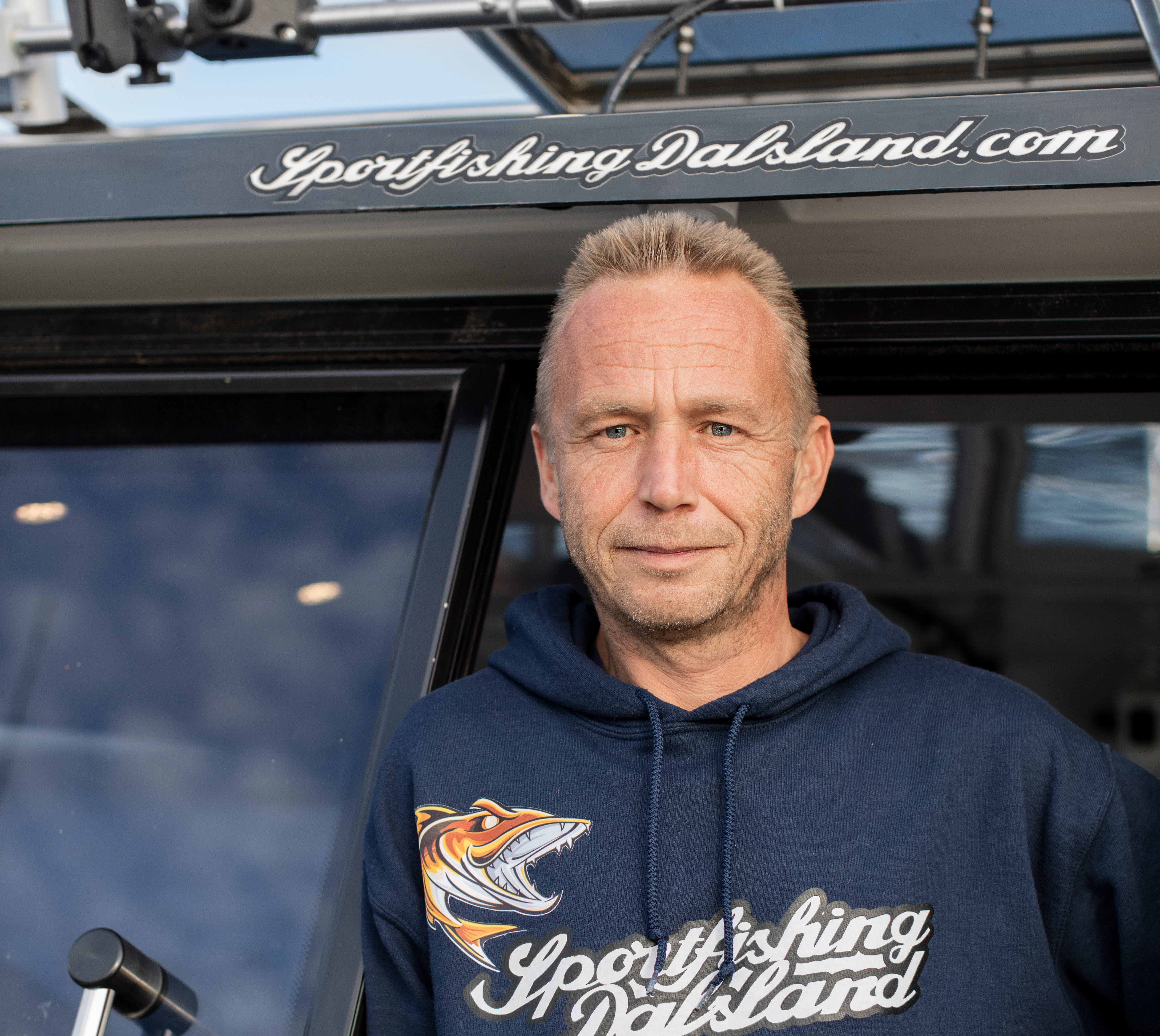 Andy på Sport fishing Dalsland 