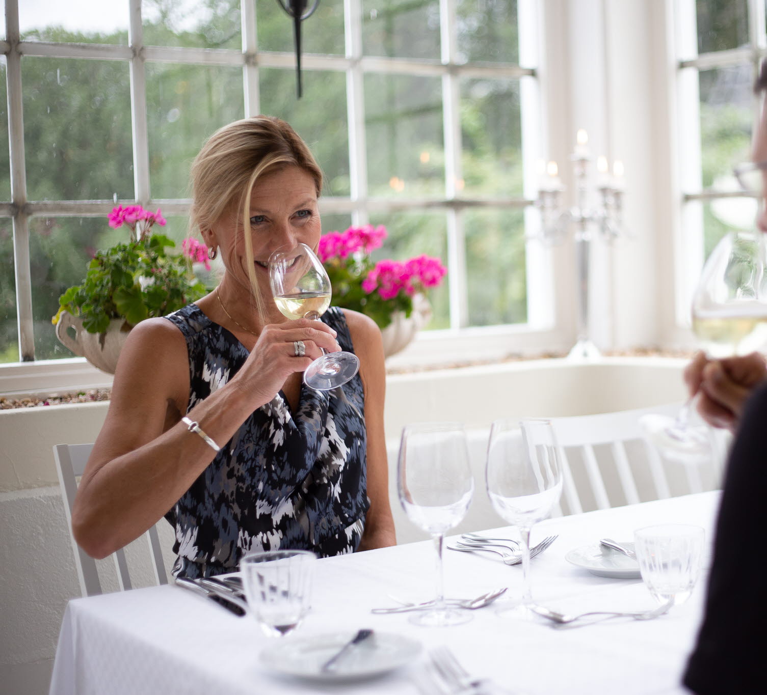 Middag på Baldersnäs Herrgård - Unionsleden. 