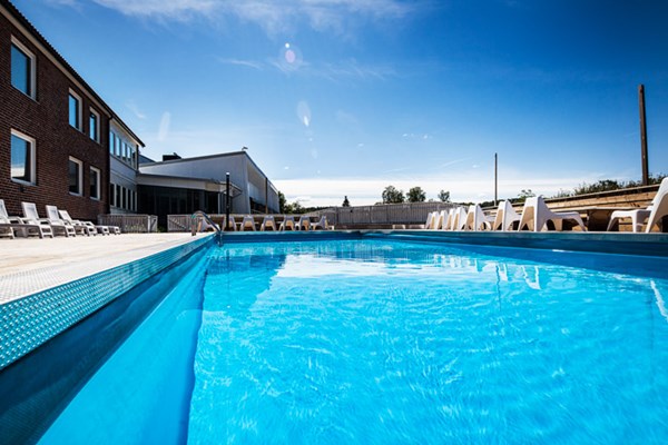 Pool på First Hotel i Bengtsfors