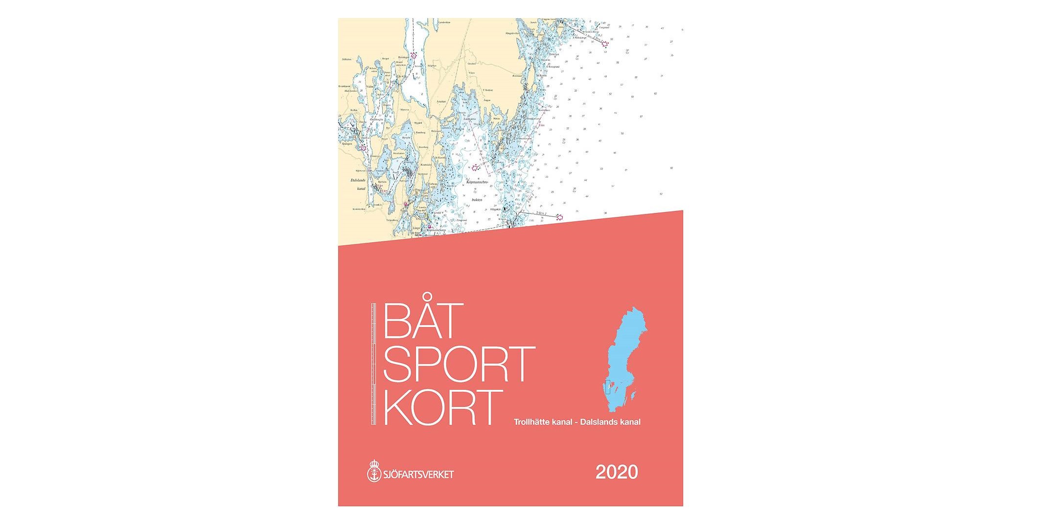 Båtsportskort framsida Trollhätte kanal - Dalslands kanal