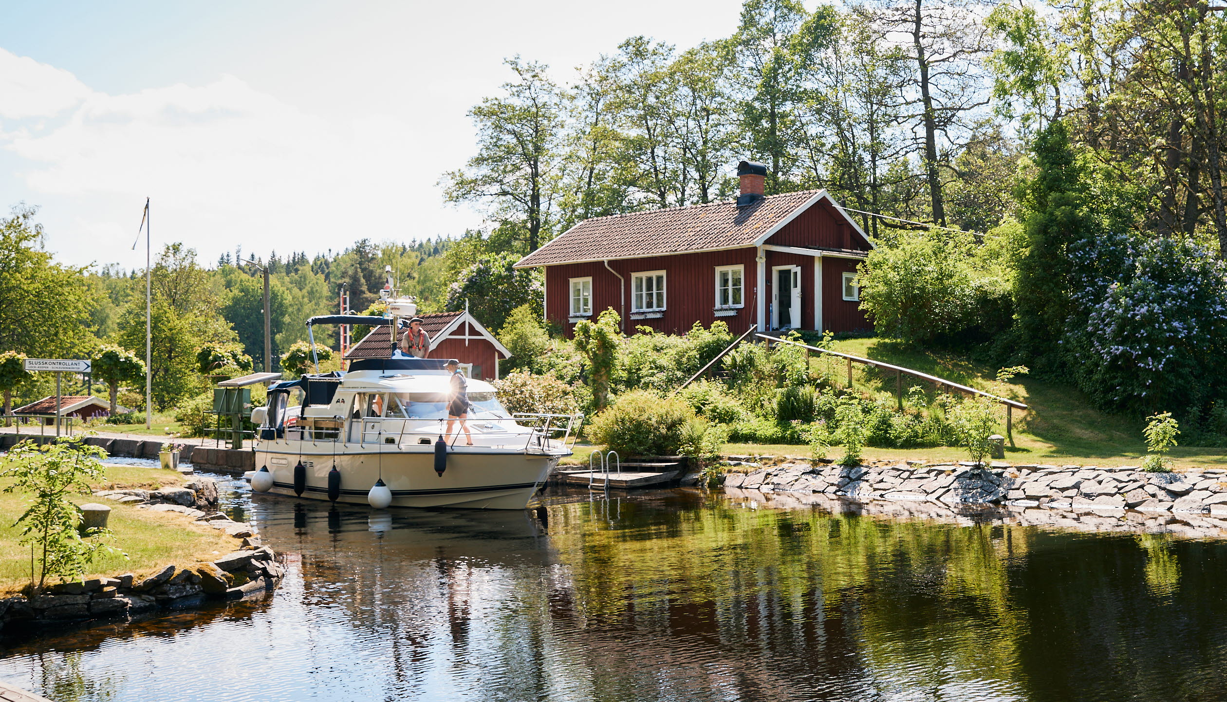 Dalslands kanal 18e slussen