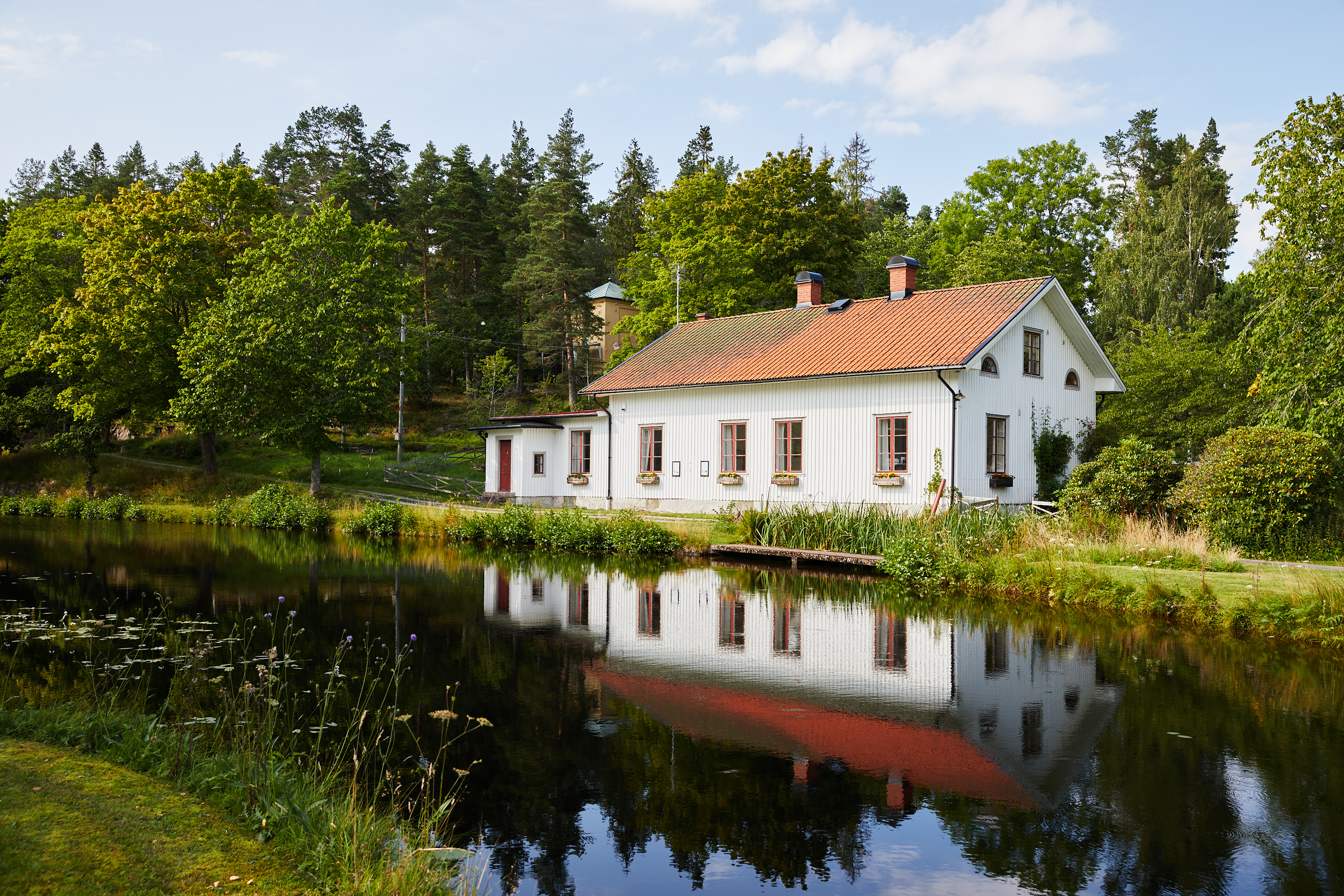 Kanalkontoret i Upperud, Dalslands kanal. 