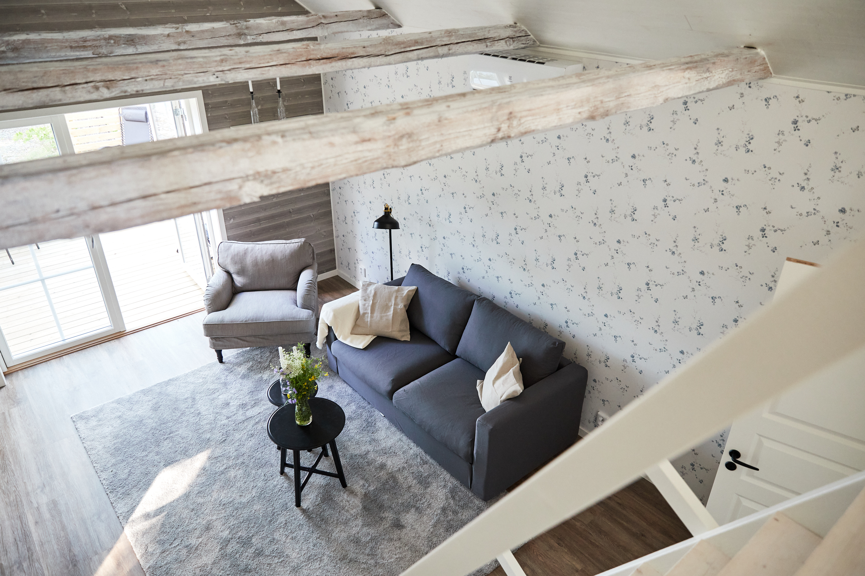 Storstugan i Krokfors nedervåning.