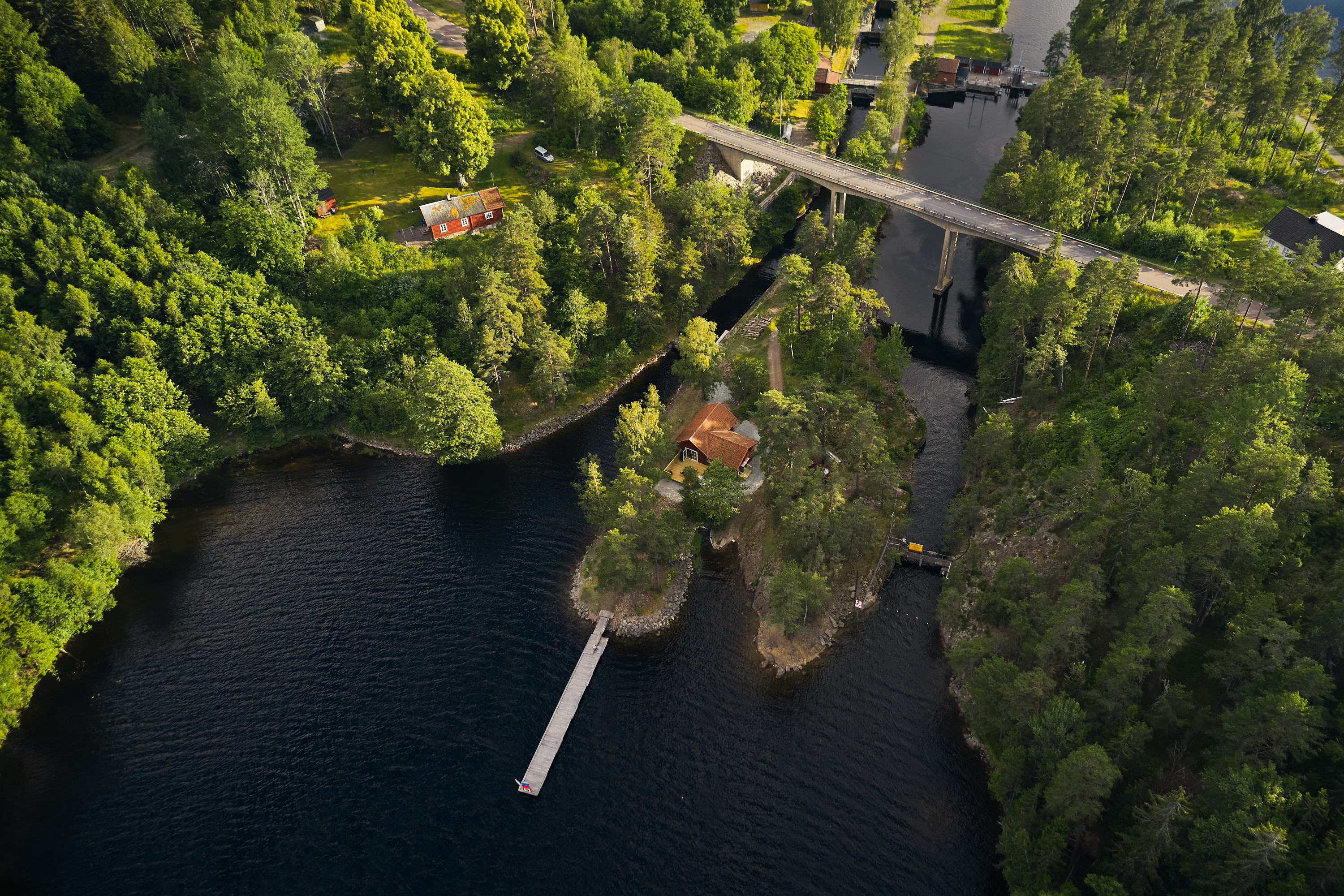 Storstugan i Krokfors .