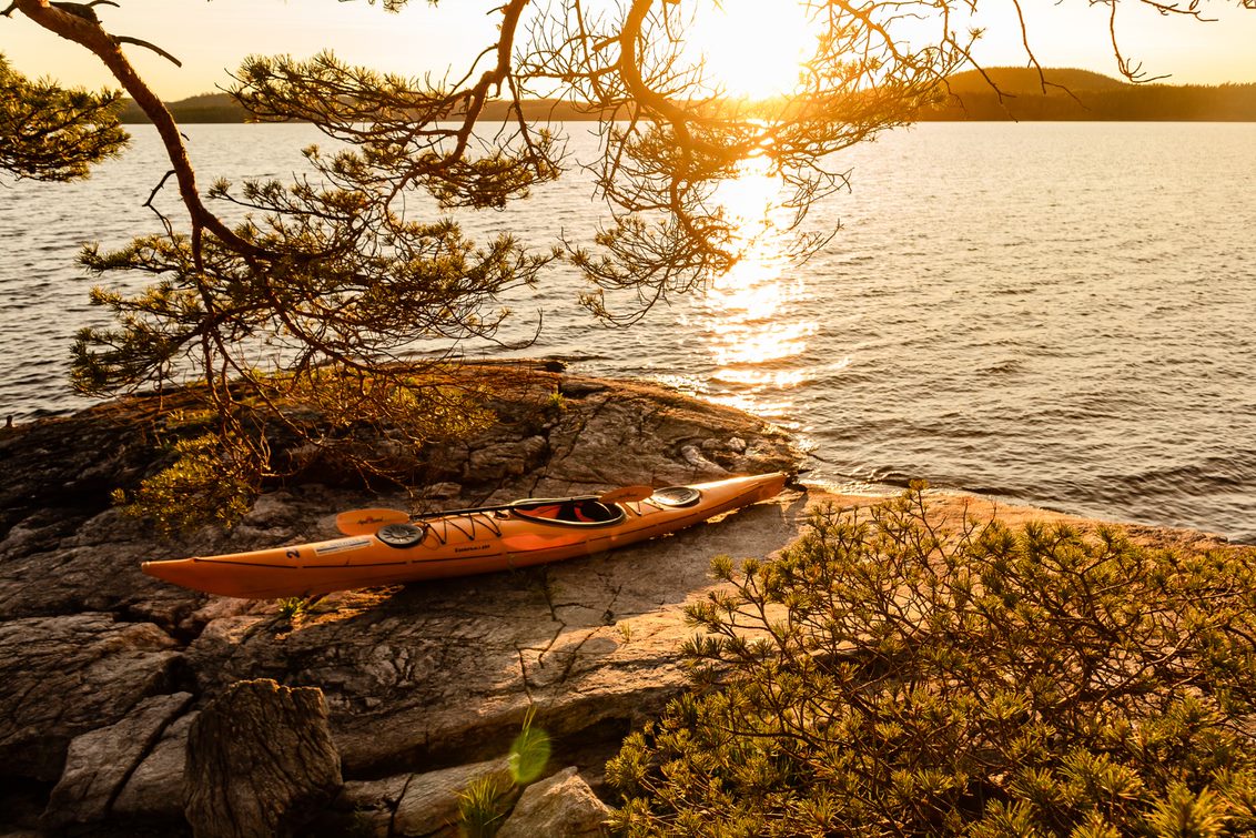 Paddla i Dalsland med Sara Arnald. 