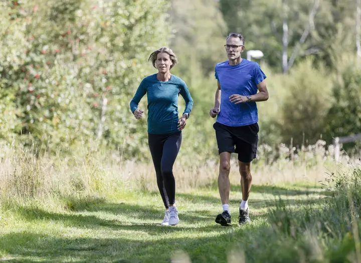 Motionsspår och vandringsleder på Mösseberg