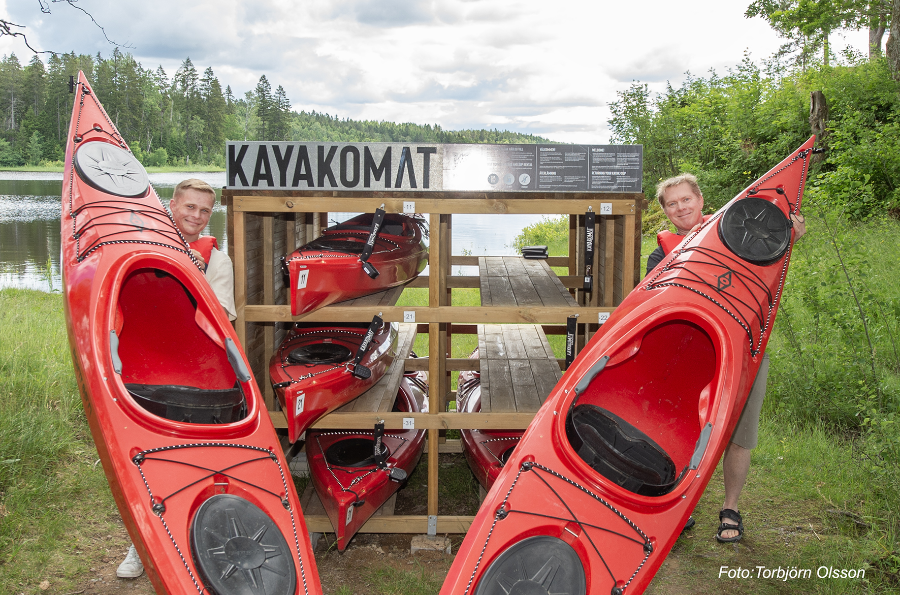 Kayakomat Ellensjön