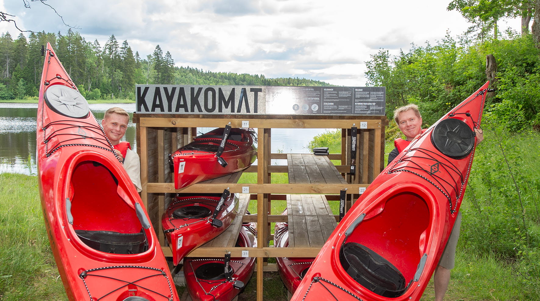 Kayakomat Ellensjön