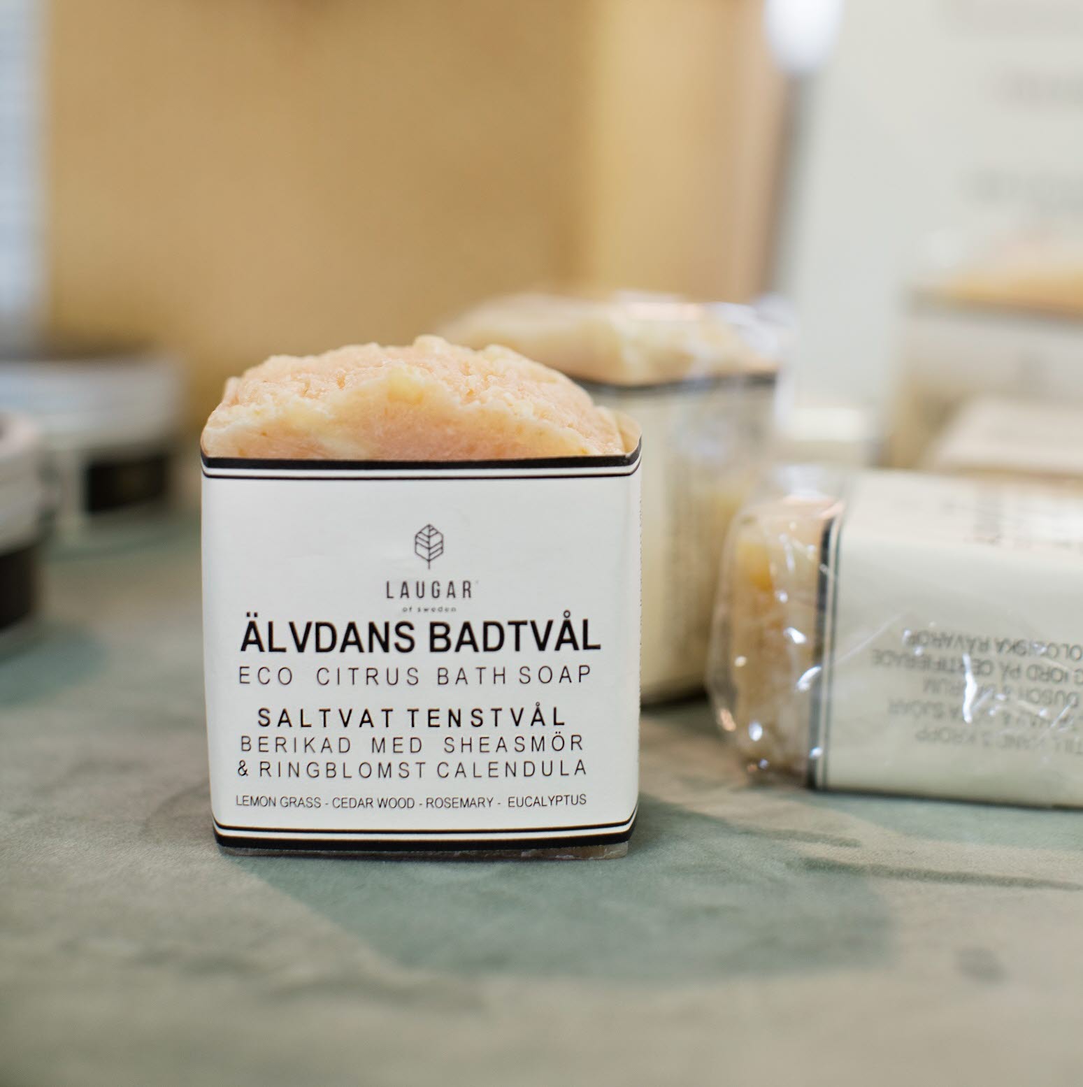 Tvålstudion Laugar of Sweden i Högsäter. 