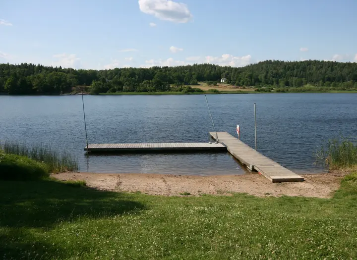 Rådansjön, badplats