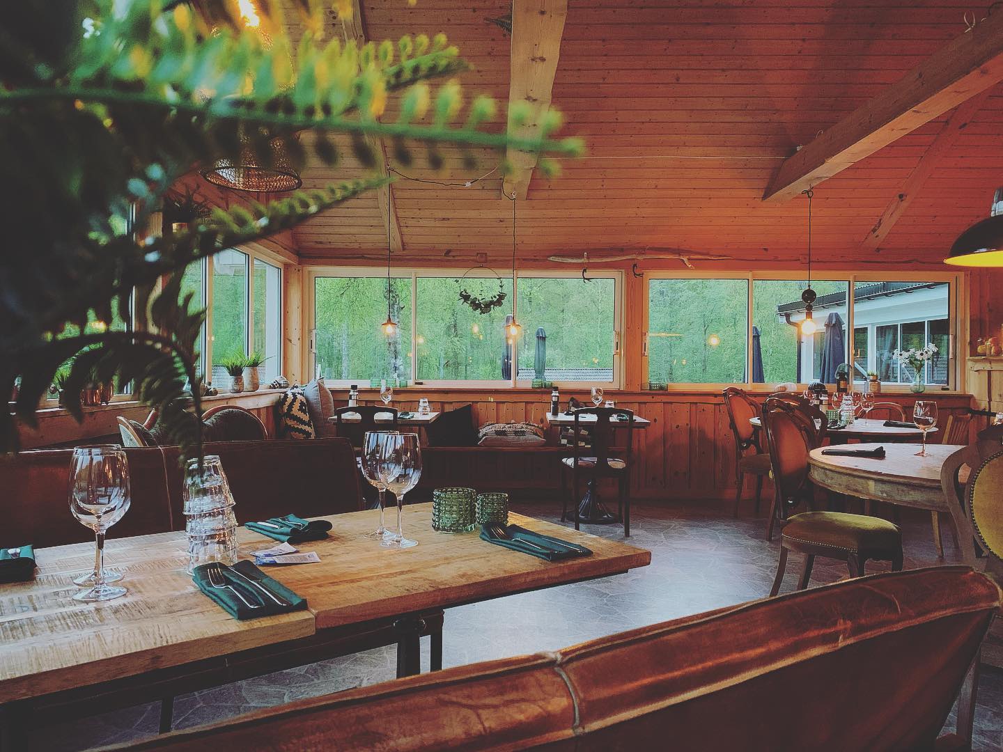 I matsalen på Ragnerud kök.