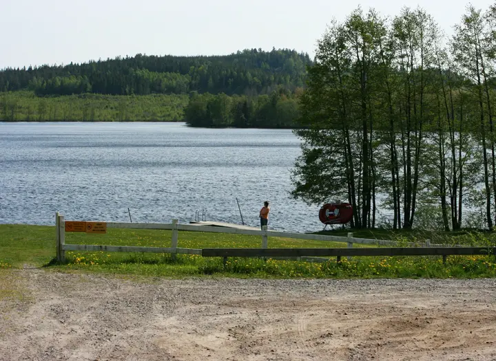 Ragnerudsbadet, badplats