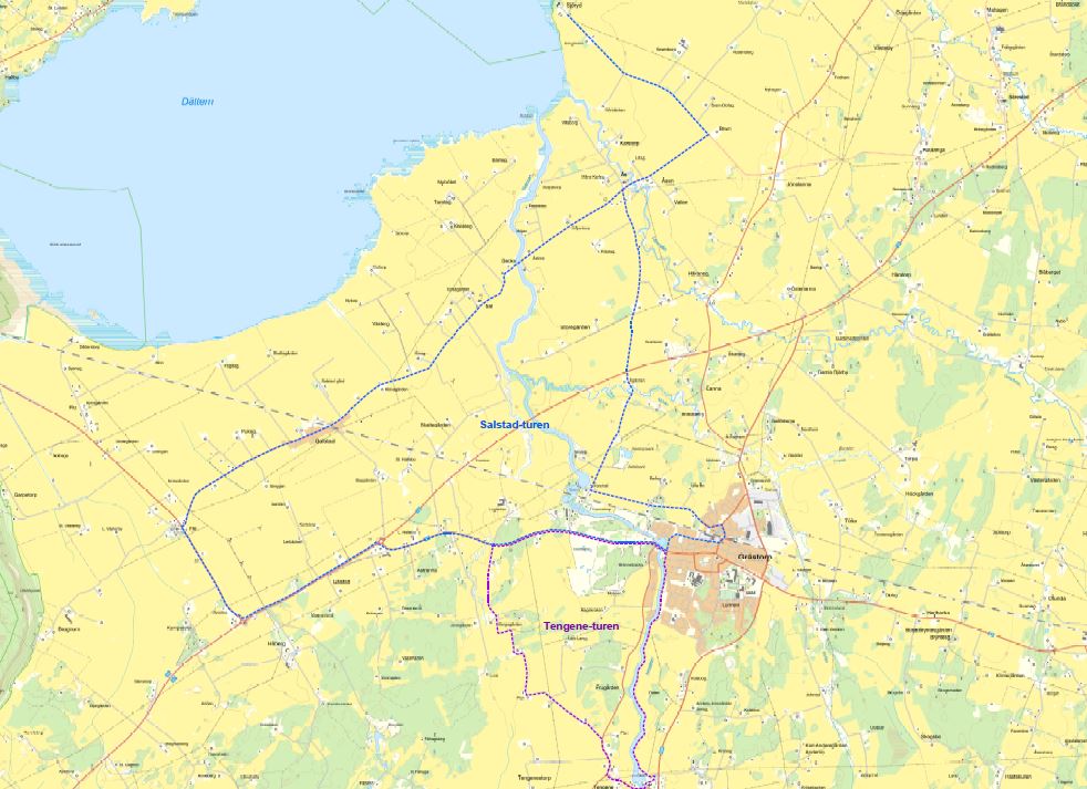 Cykelrutter i Grästorp