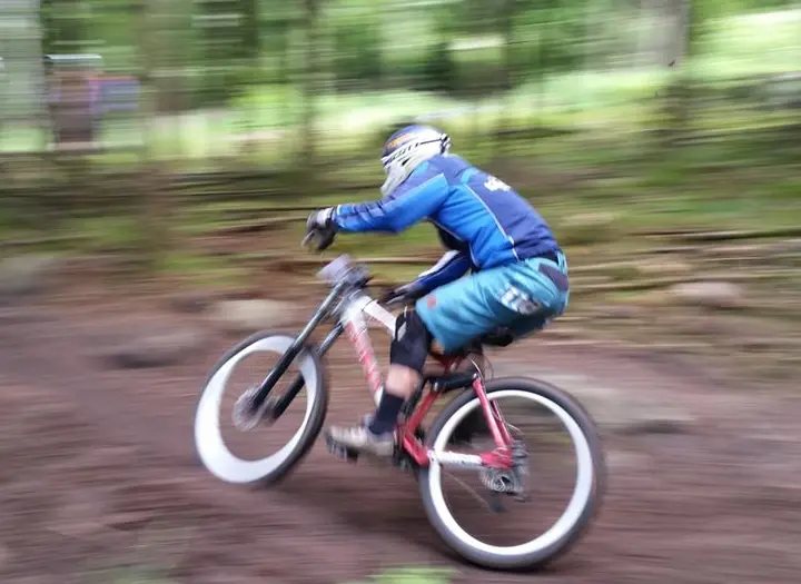 Downhill på Hunneberg