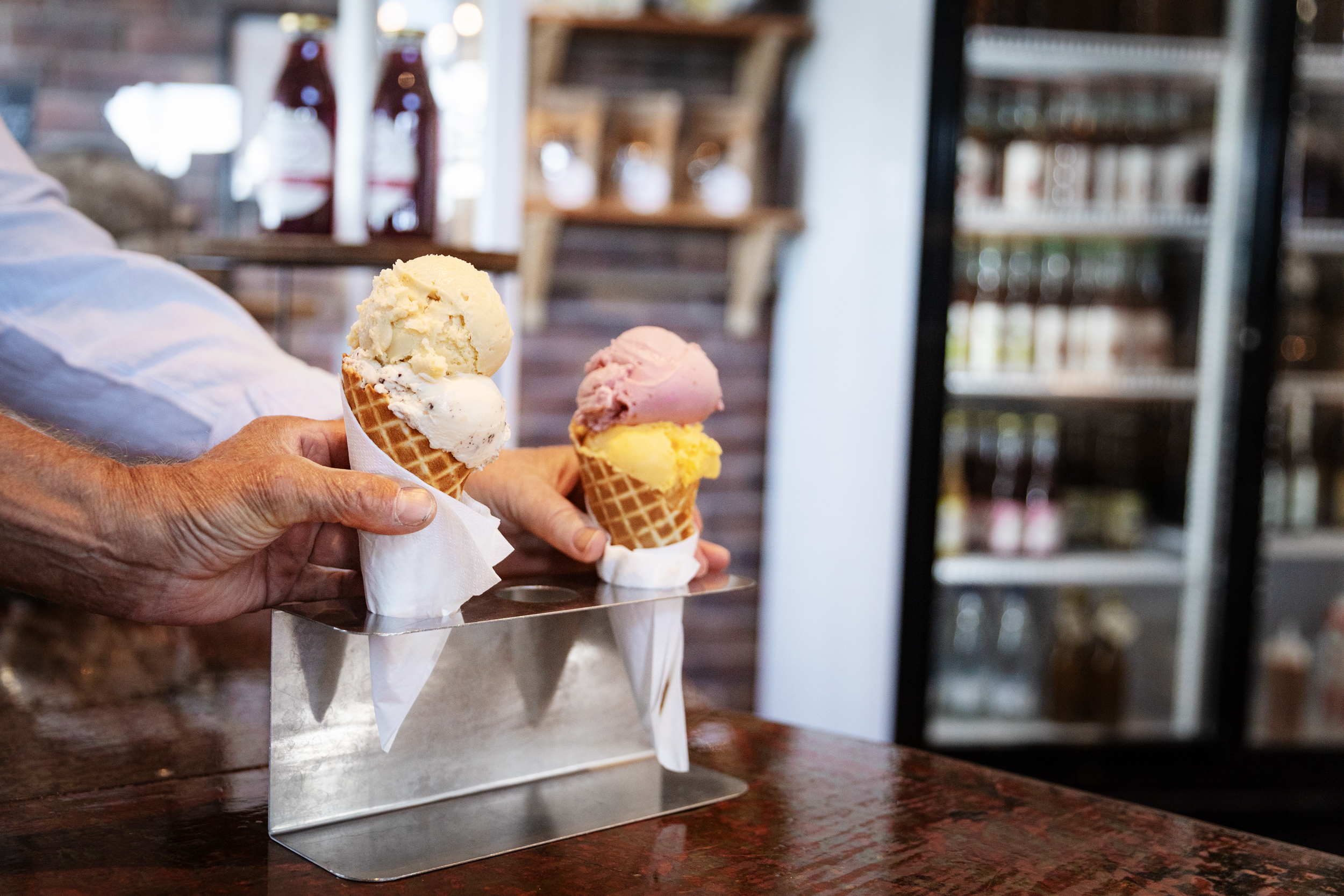 Mäjens glass och maräng glassgården