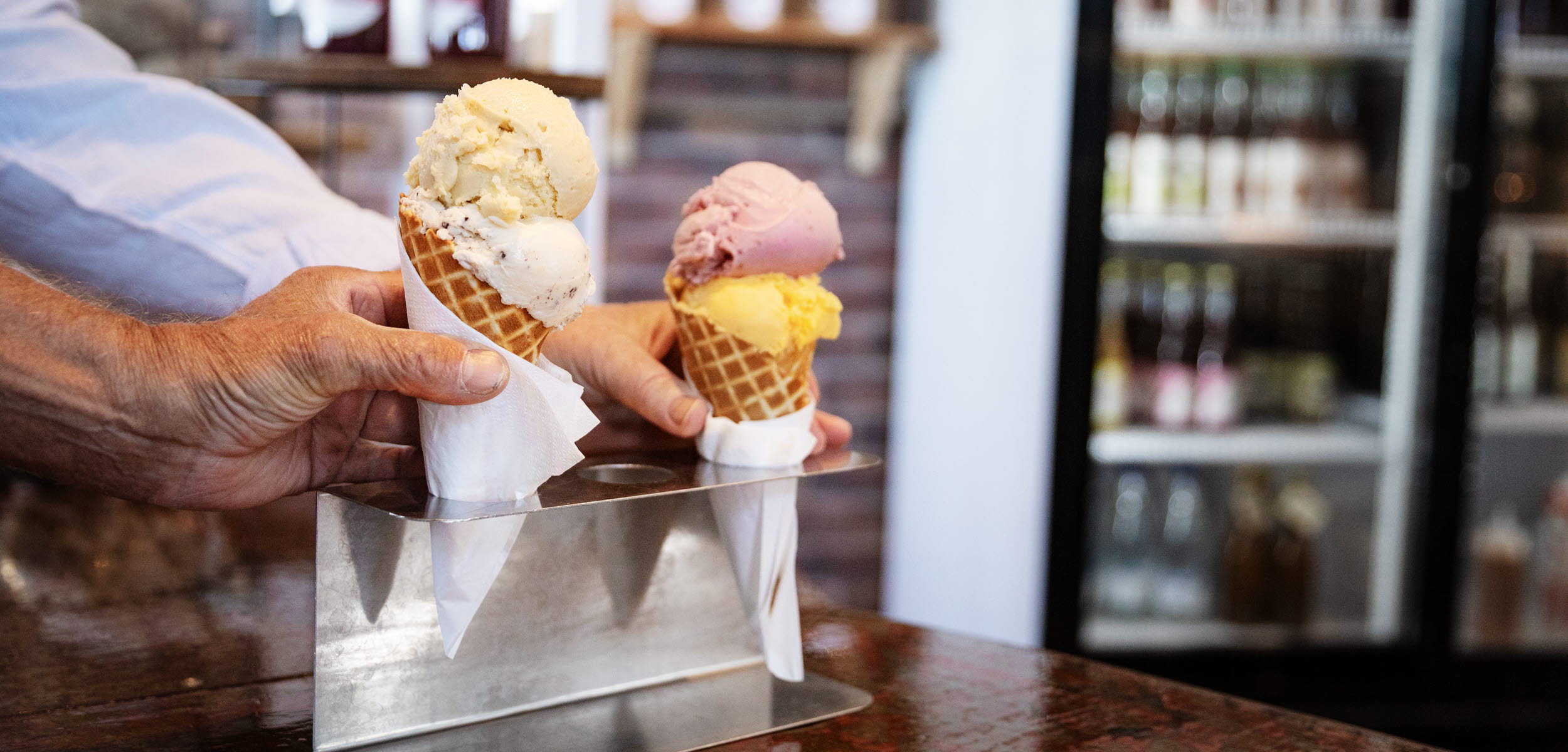 Mäjens glass och maräng glassgården